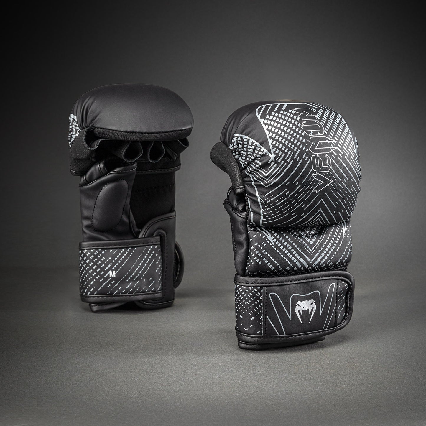 Venum Midnight Fury Guantoni da Sparring - Nero/Grigio/Argento