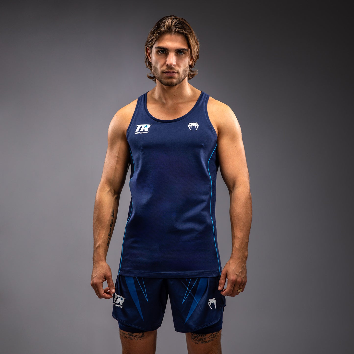 Venum x Top Rank Original Canotta - Blu Navy