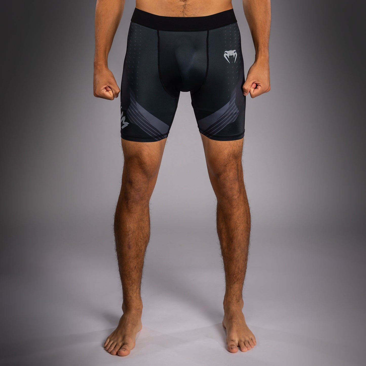 Venum No-Gi 6.0 Pantaloncini a Compressione - Nero/Grigio