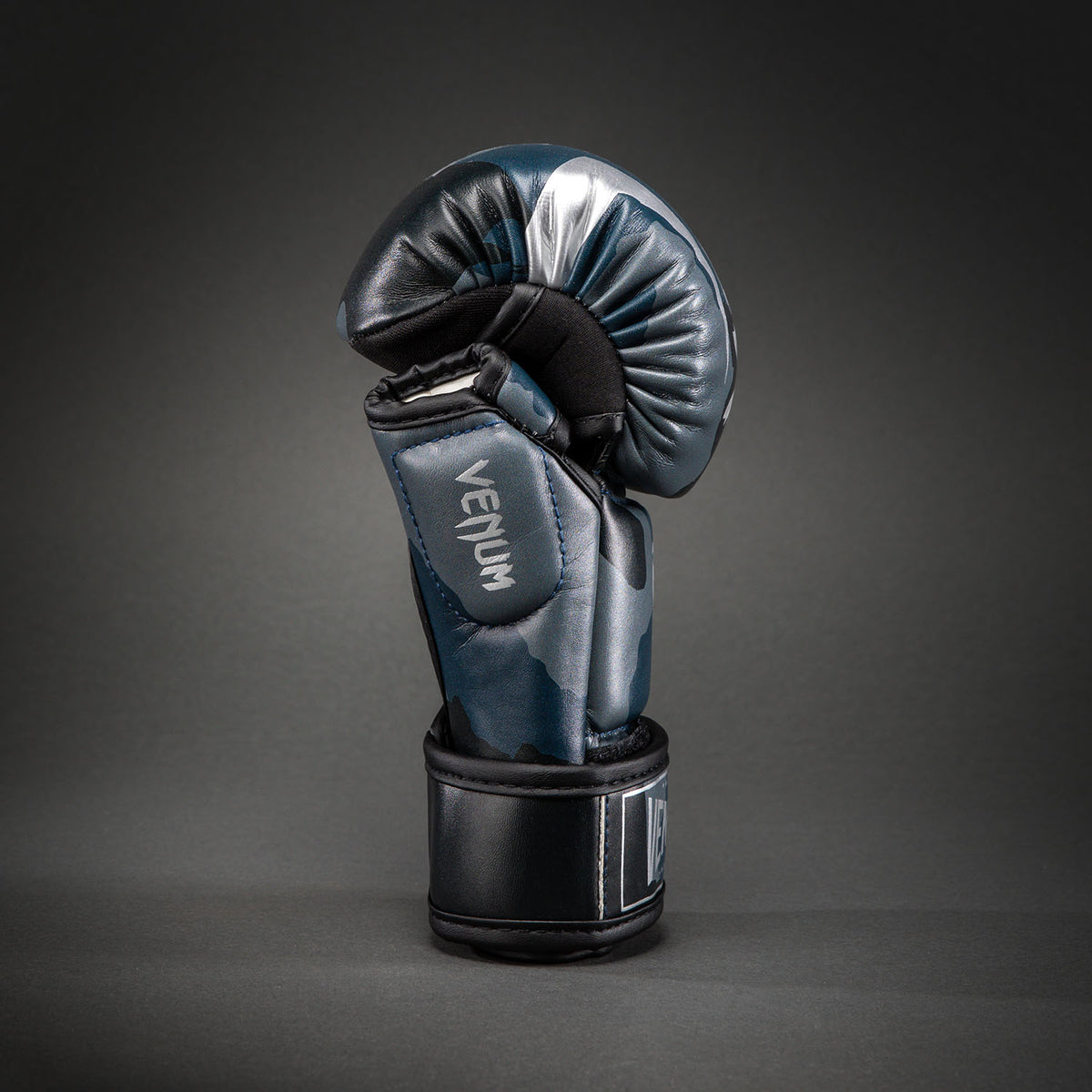 Venum Elite Guanti da Sparring - Blu Navy Scuro/Blu