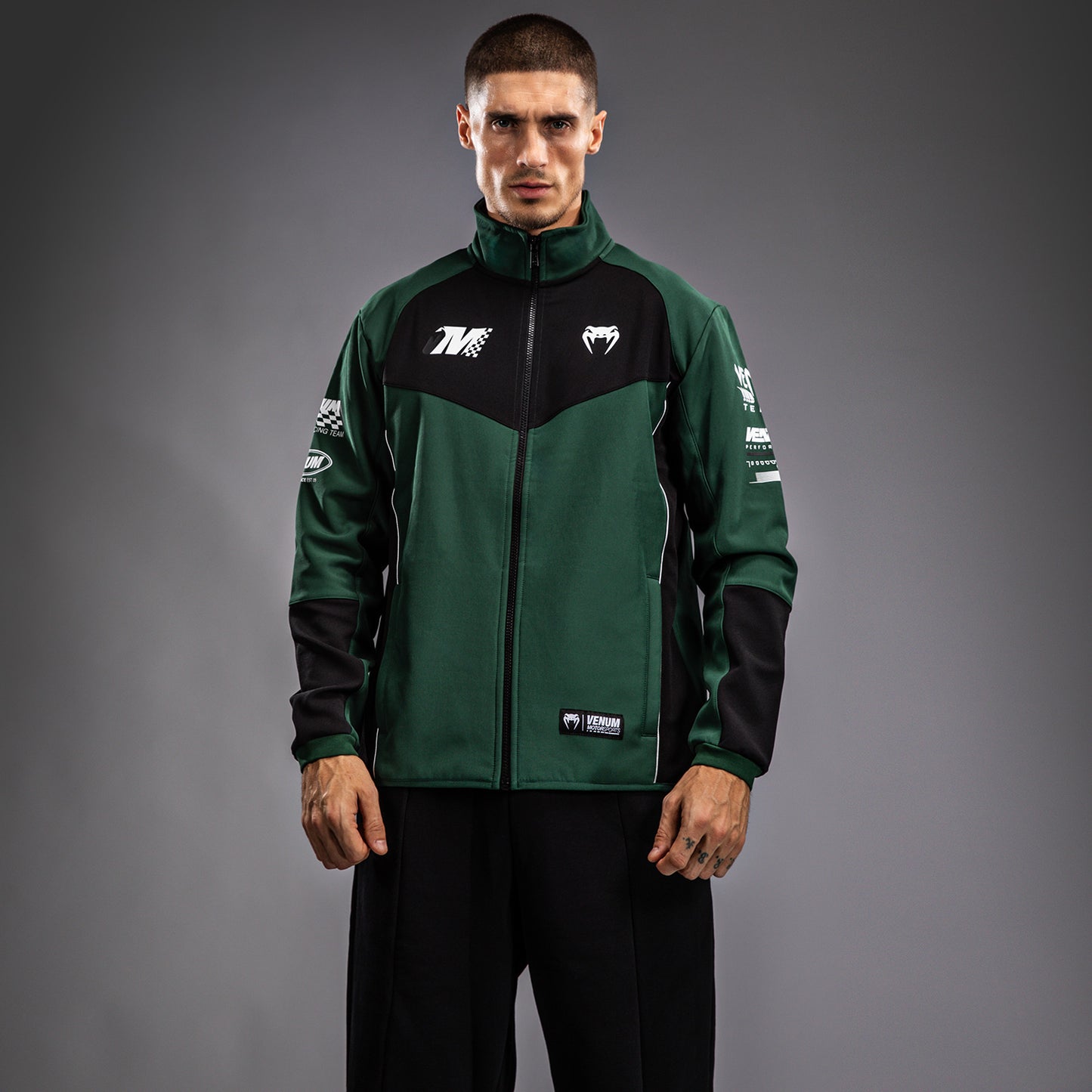 Venum Motorsport Giacca Softshell - Foresta Profonda