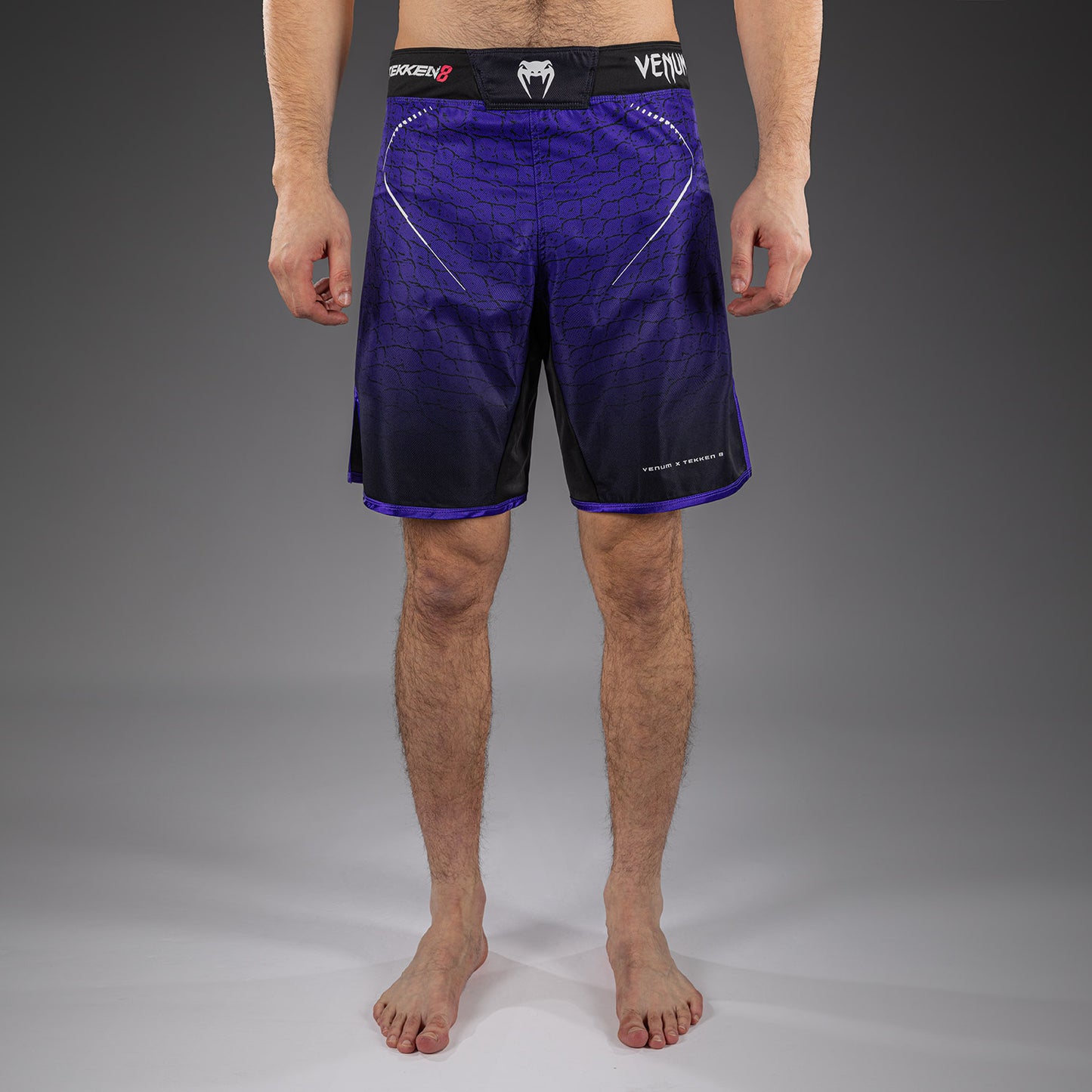 Venum x TEKKEN 8 Pantaloncini da Combattimento - Kazuya - Nero/Viola