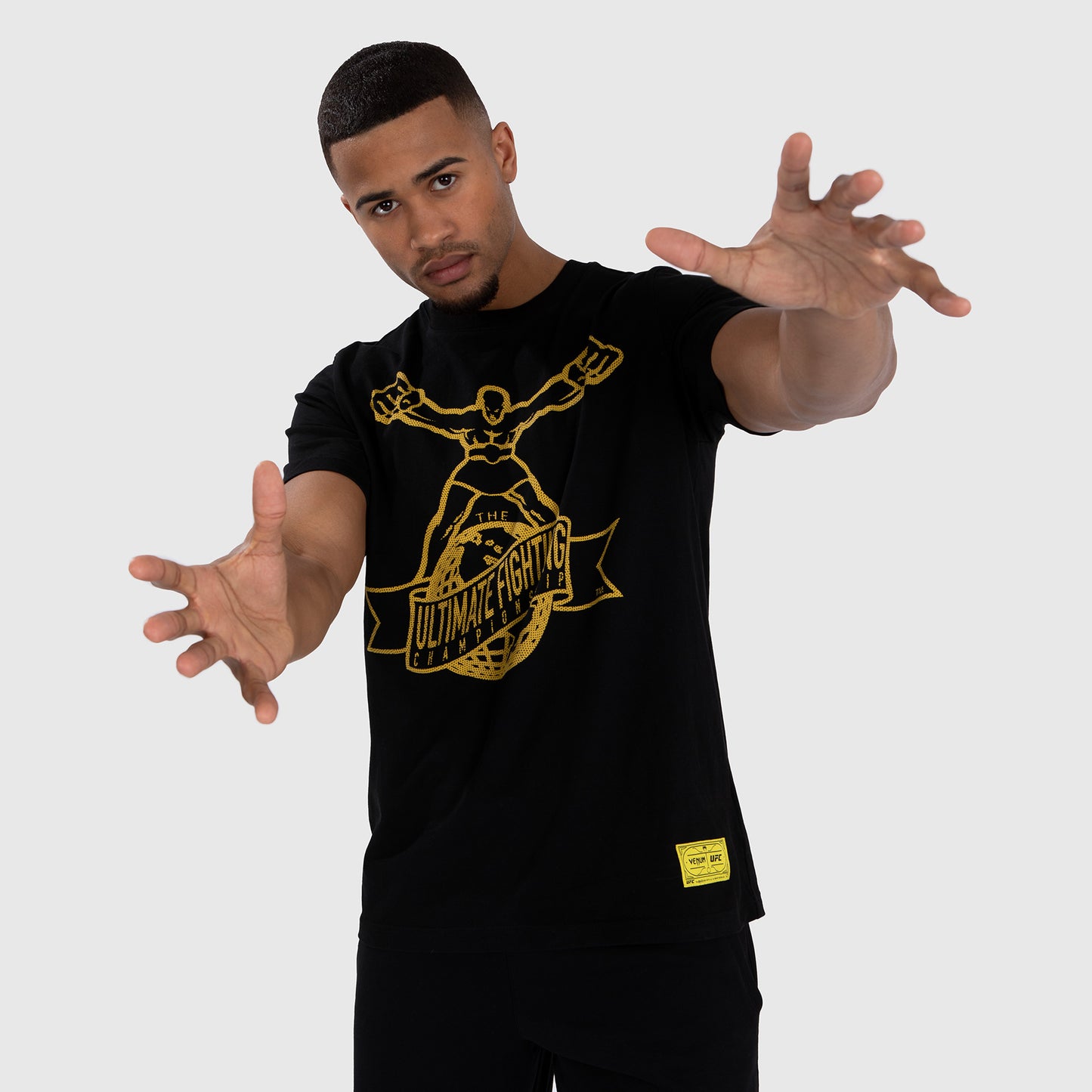 UFC by Venum Ulti-Man Maglietta - Nero/Giallo