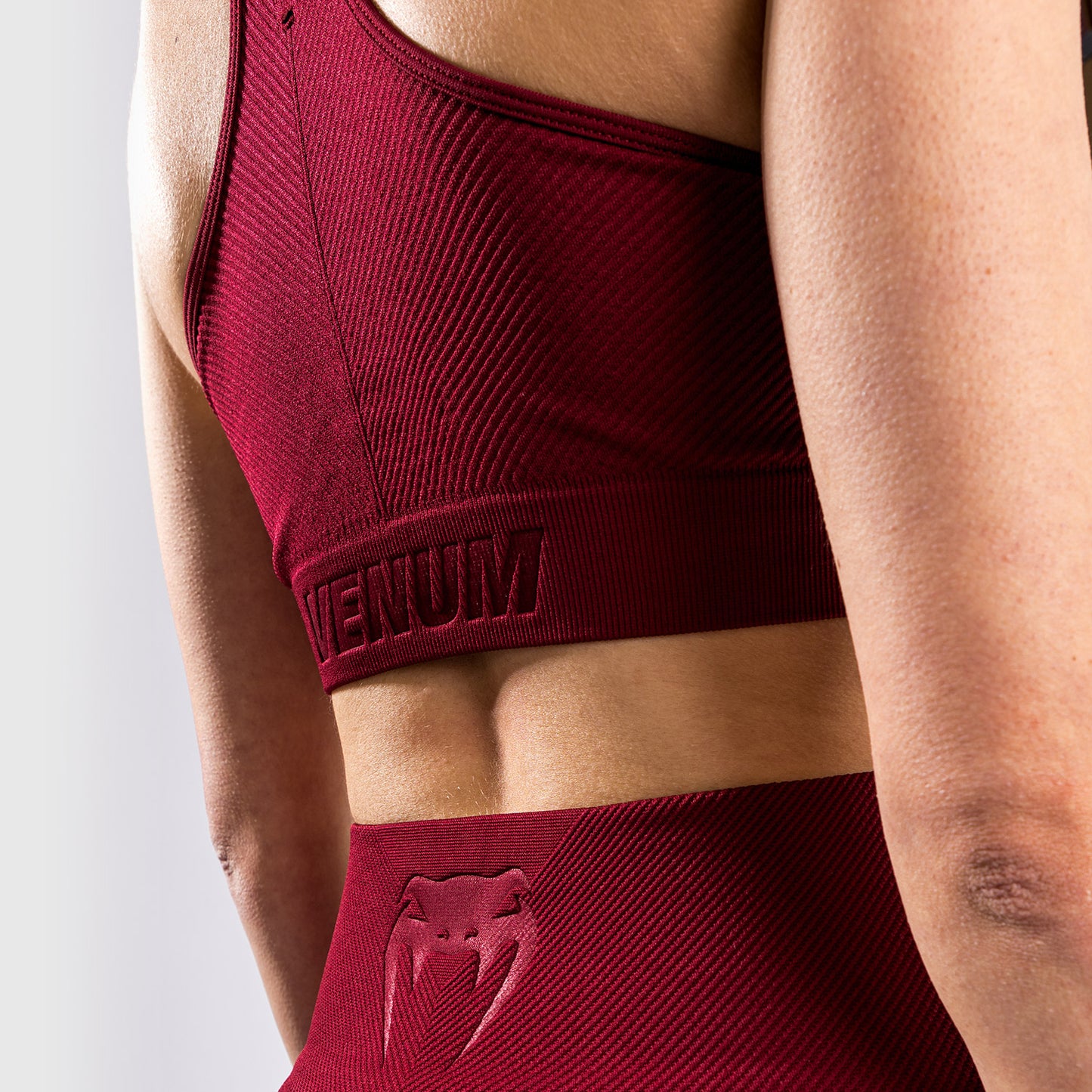 Reggiseno sportivo Venum Sparring Seamless - Bordeaux