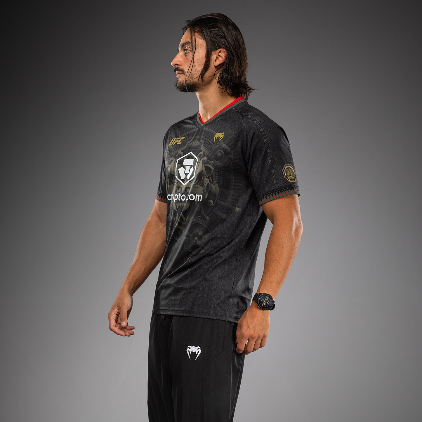 Noche UFC 2.0 By Venum Authentic Fight Night Maglietta Dry-Tech - Nero