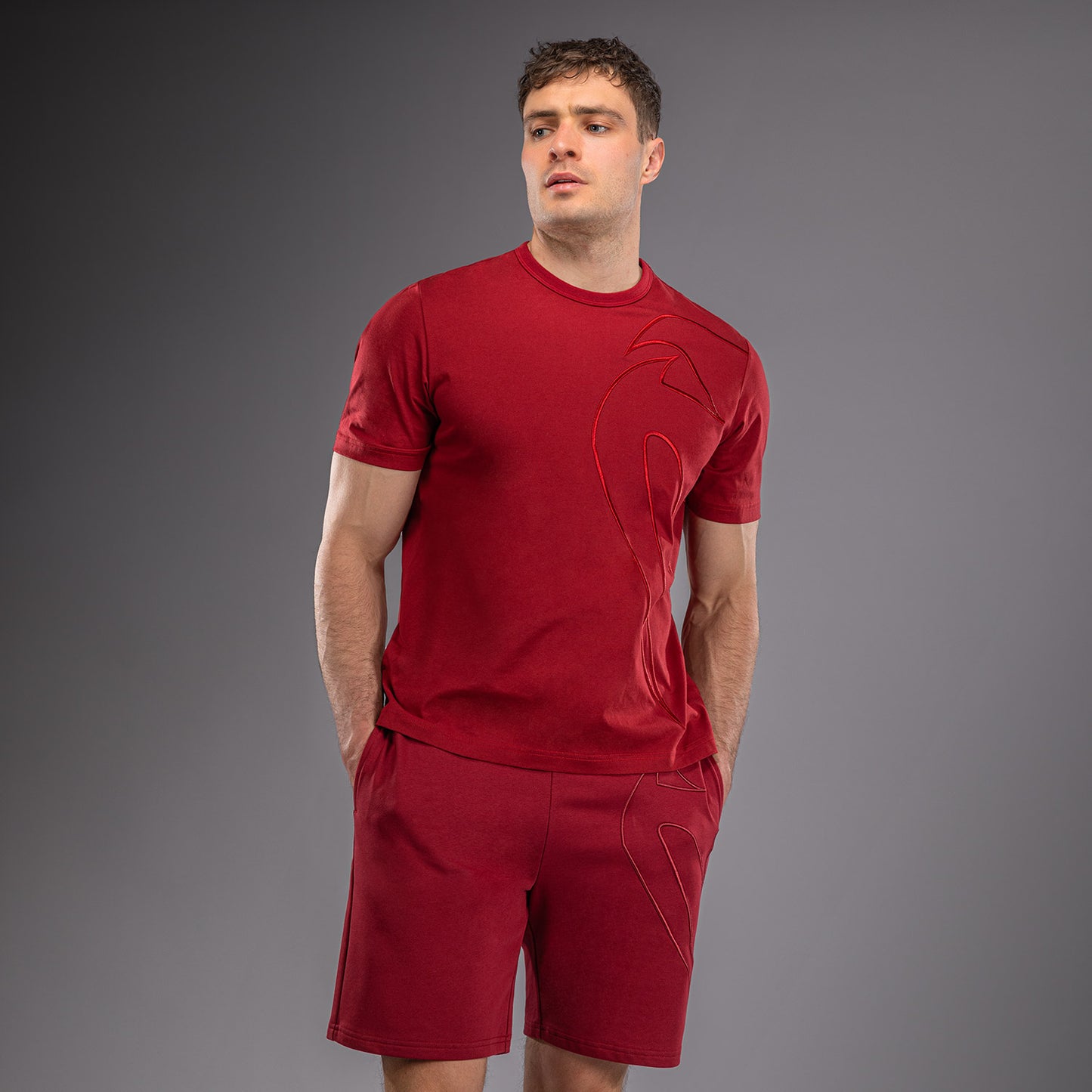 Venum Giant 3D T-shirt in Cotone - Rosso