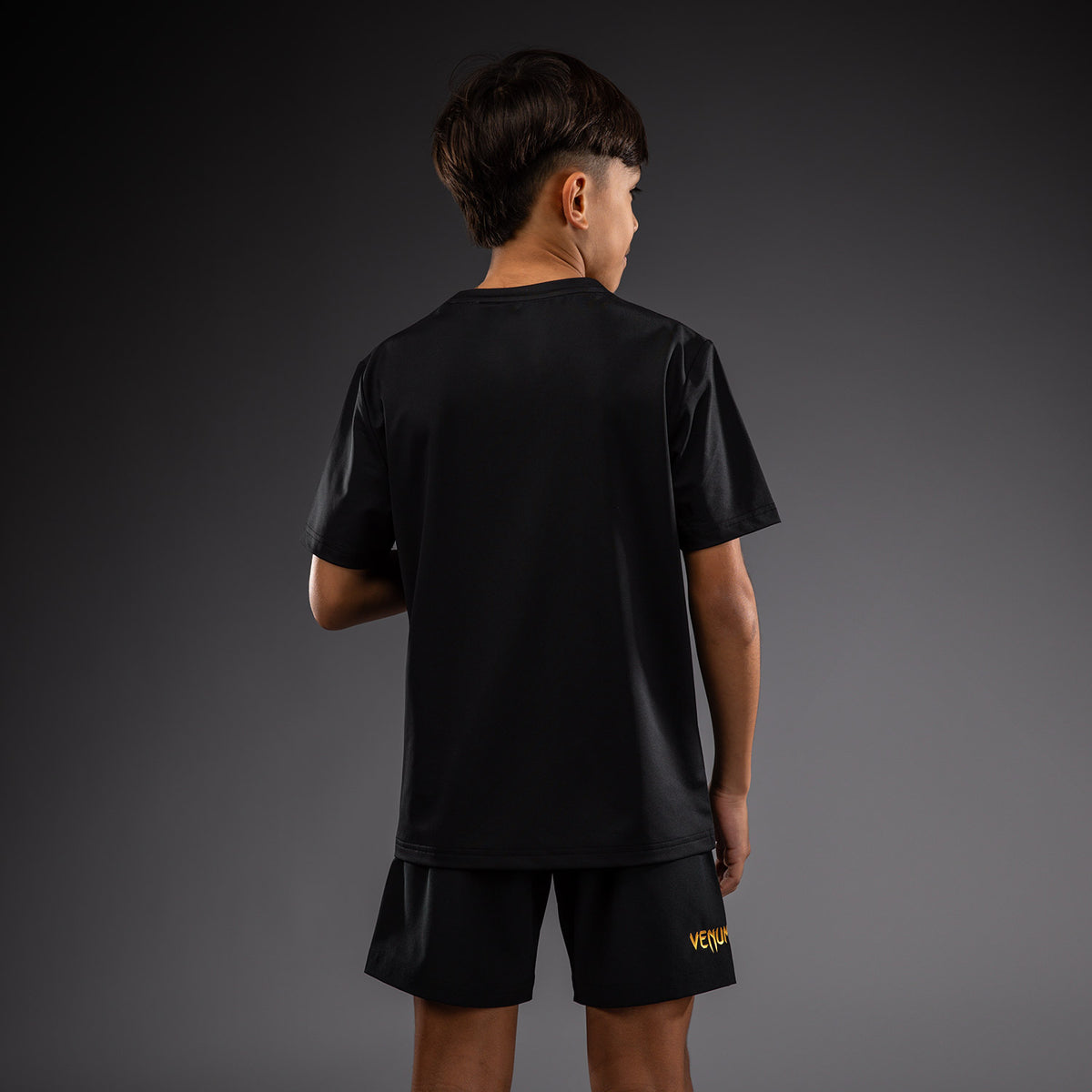 Venum Classic T-shirt Dry Tech per bambini - Nero/Oro