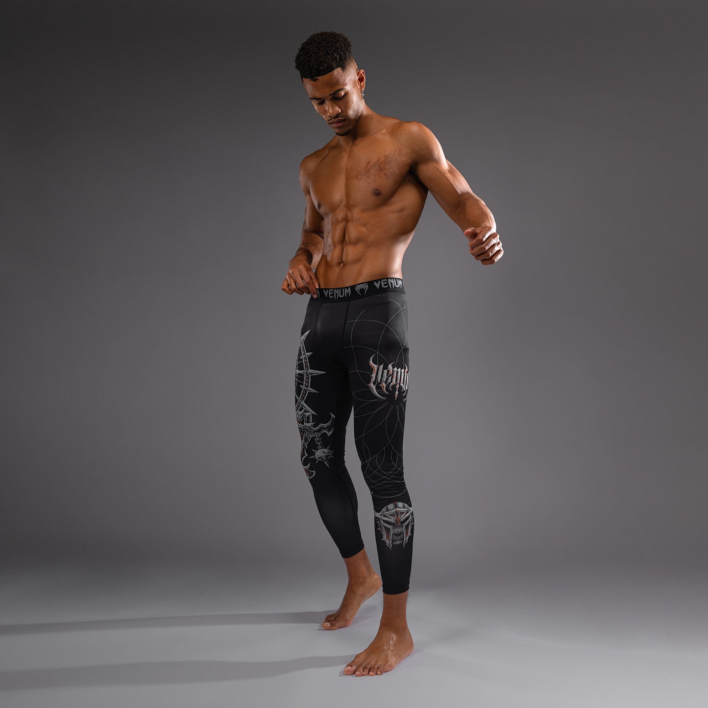 Venum Gladiator 5.0 Pantaloni Da Uomo - Nero/Argento