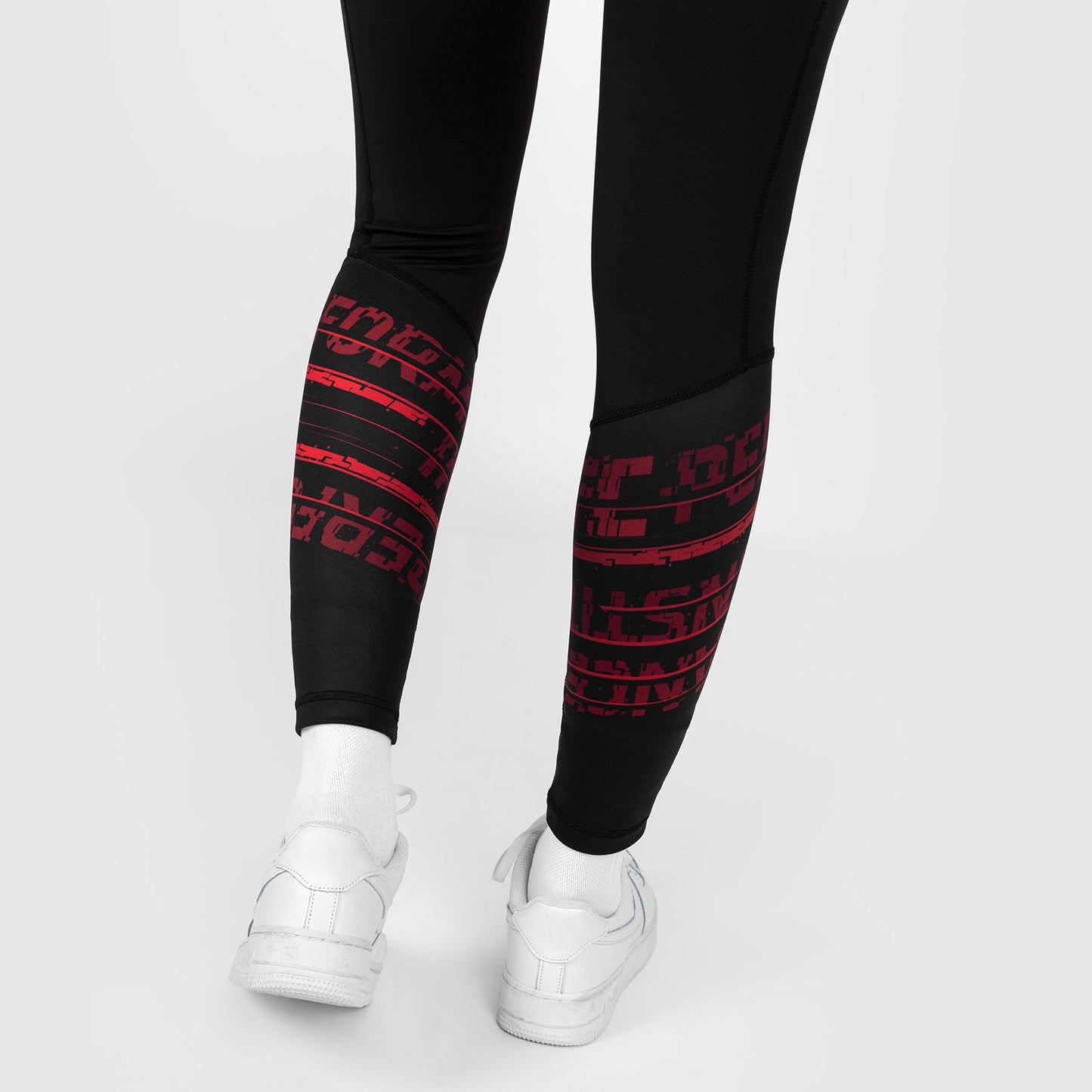 UFC Venum Performance Institute 2.0 Performance Tight da Donna - Nero/Rosso