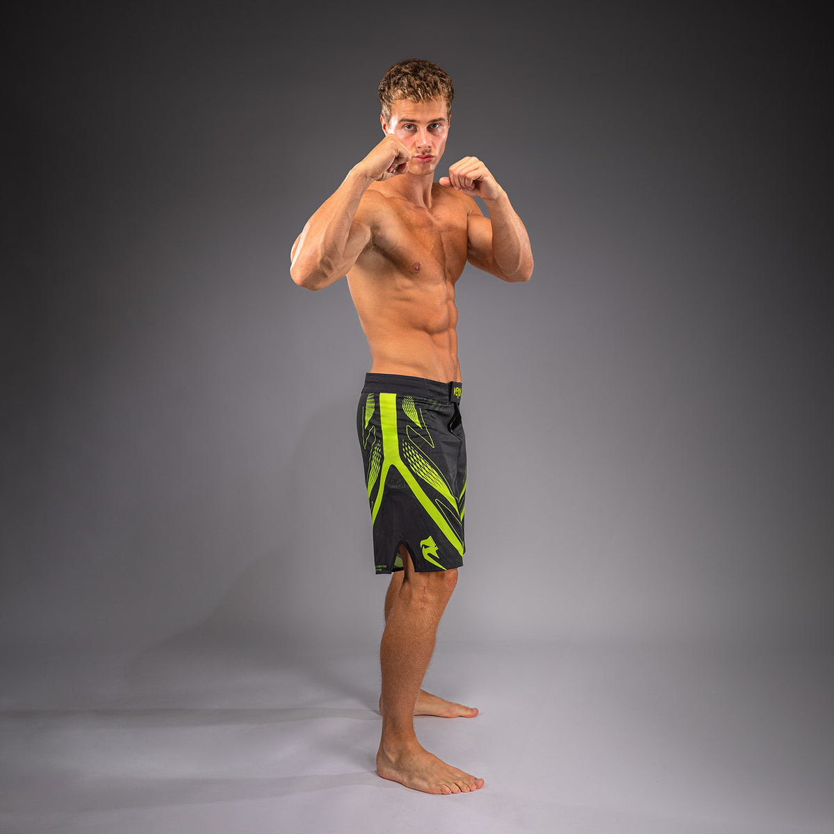 Venum Amazonia Reborn Pantaloncini da MMA - Nero/Verde