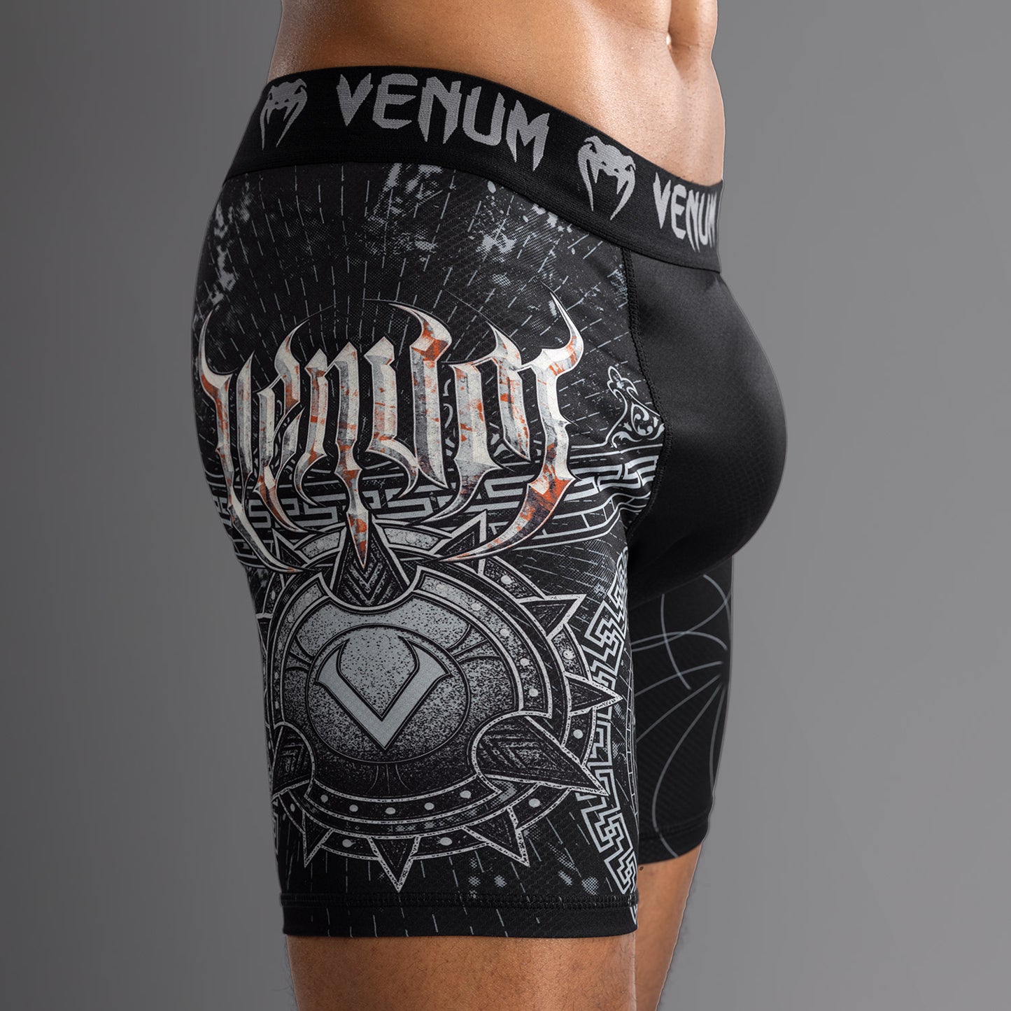 Venum Gladiator 5.0 Pantaloni Vale Tudo Da Uomo - Nero/Argento