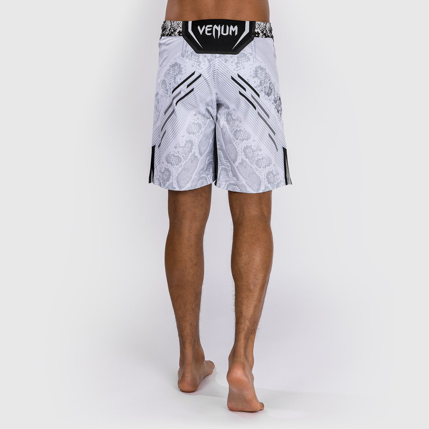 Pantaloncini da combattimento UFC Adrenaline by Venum personalizzati Authentic Fight Night - Uomo - Taglio lungo - Bianco