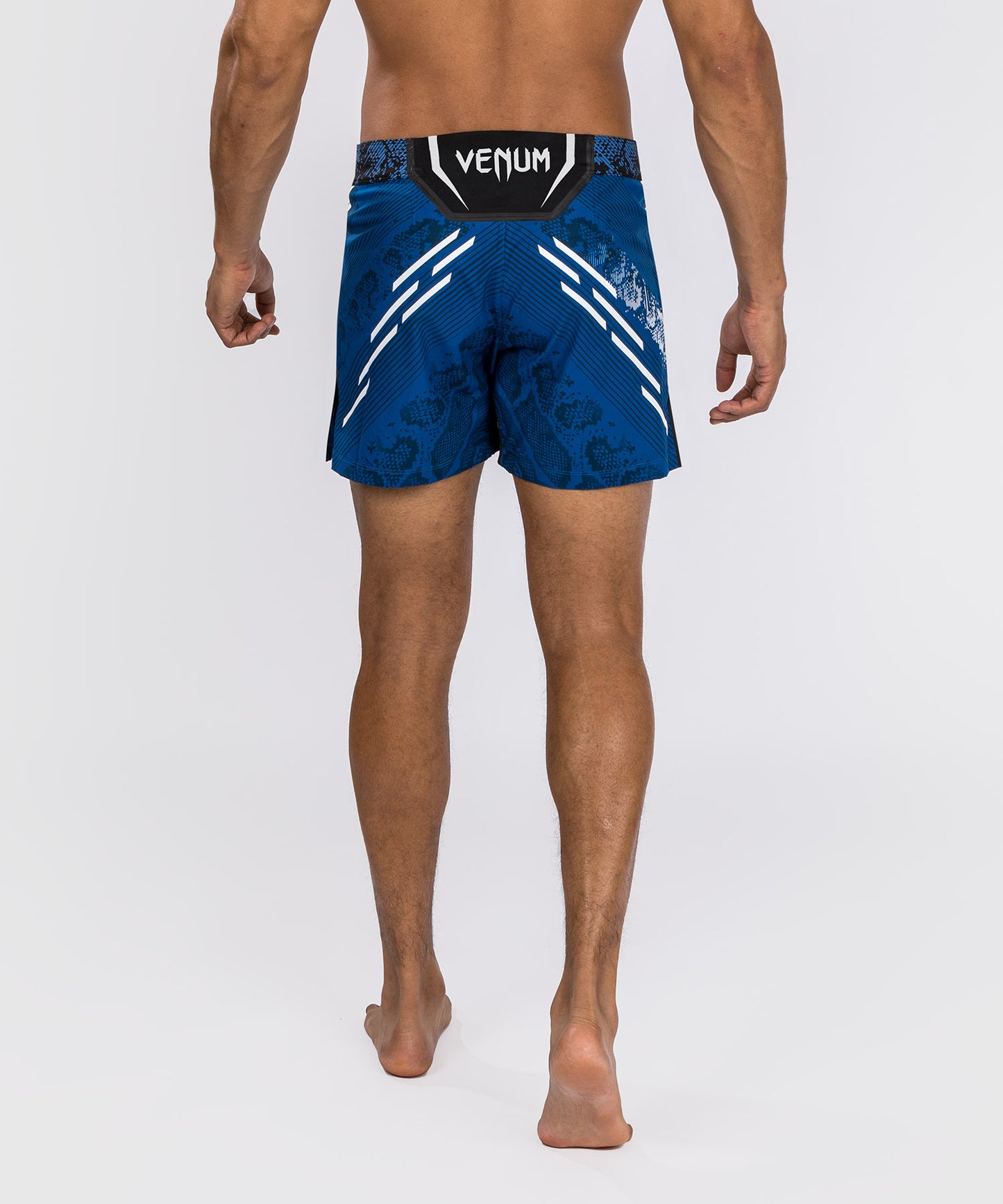 Pantaloncini da combattimento UFC Adrenaline by Venum personalizzati Authentic Fight Night Uomo - Short Fit - Blu