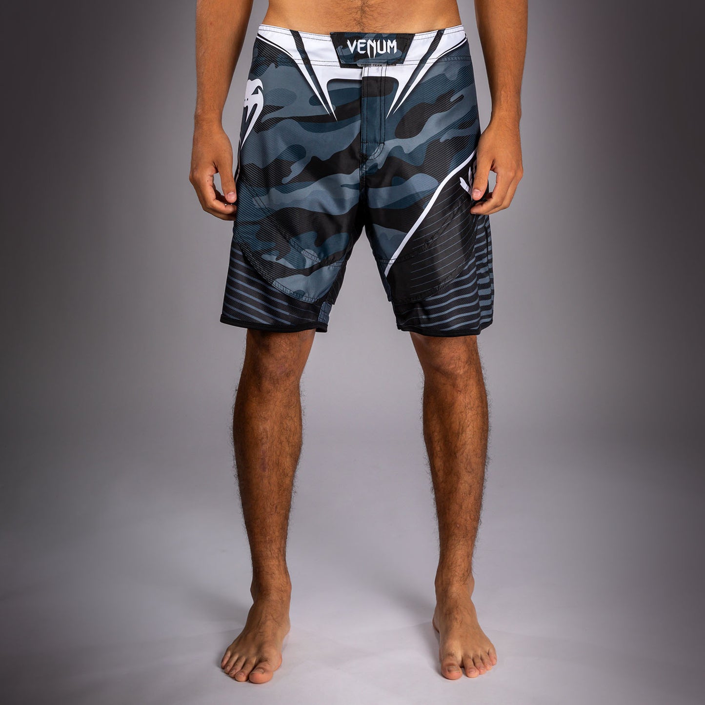Venum Camo Hero Pantaloncini da Combattimento - Blu Navy Scuro/Blu