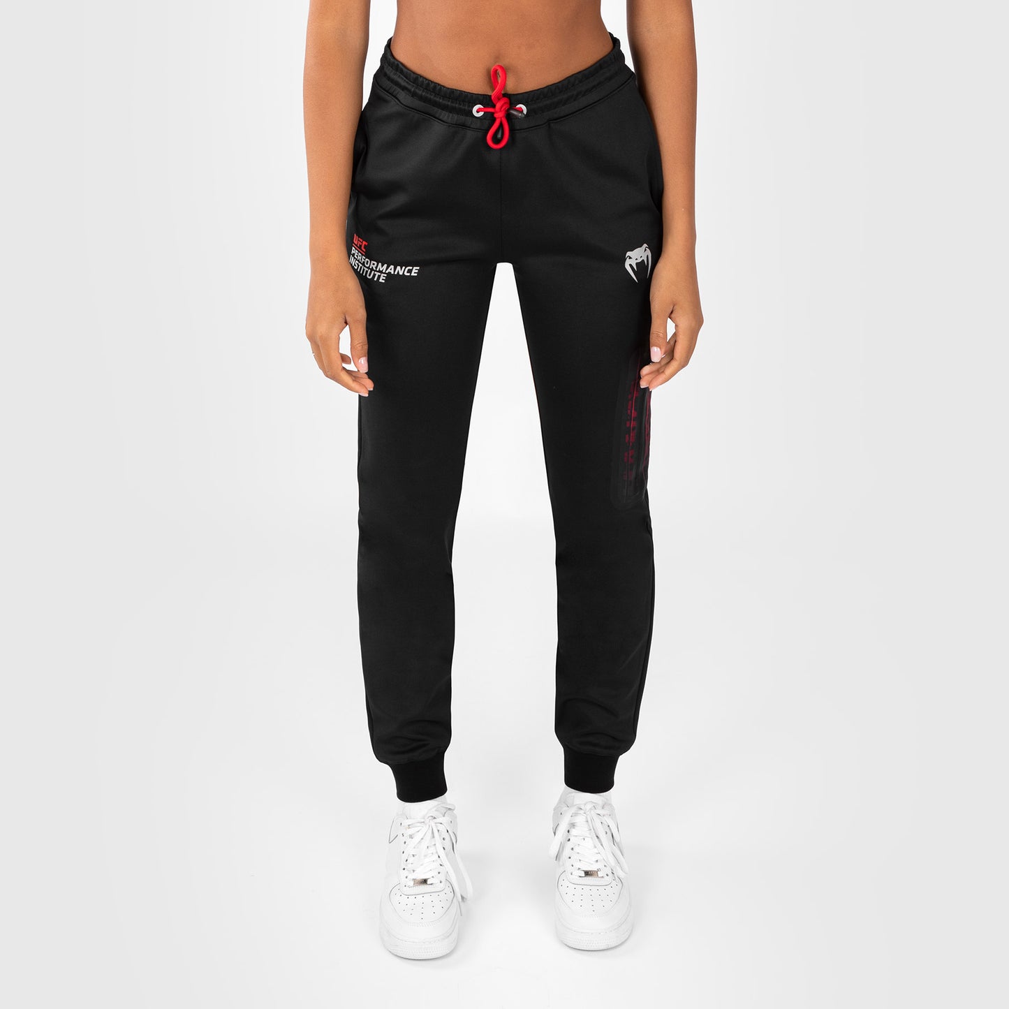 UFC Venum Performance Institute 2.0 Pantaloni da Jogging per Donna - Nero/Rosso