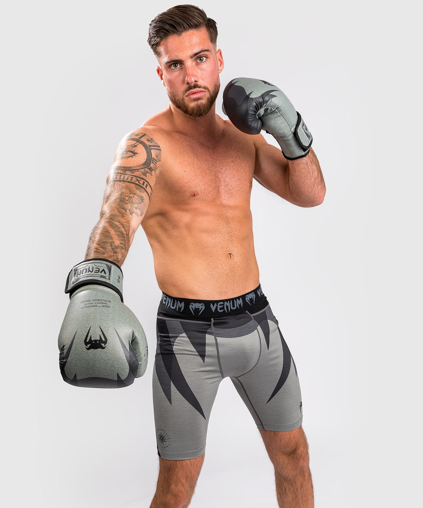 Pantaloncini Vale Tudo Venum Stone - Verde minerale