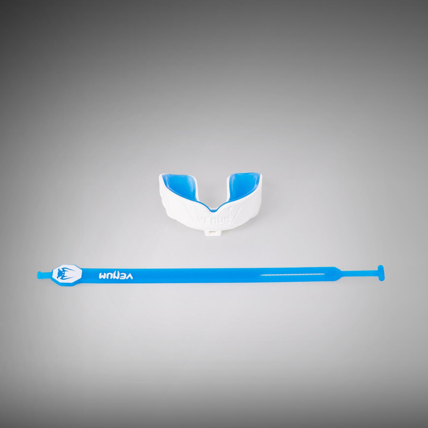 Venum Challenger Paradenti con cinghia/senza cinghia - Bianco/Blu