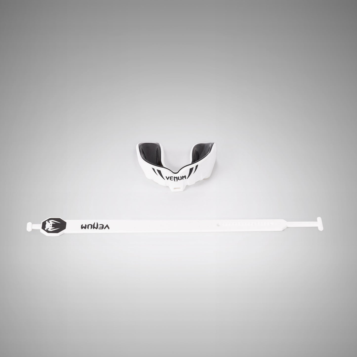 Venum Challenger Paradenti per Bambini con cinghia/senza cinghia - Bianco/Nero