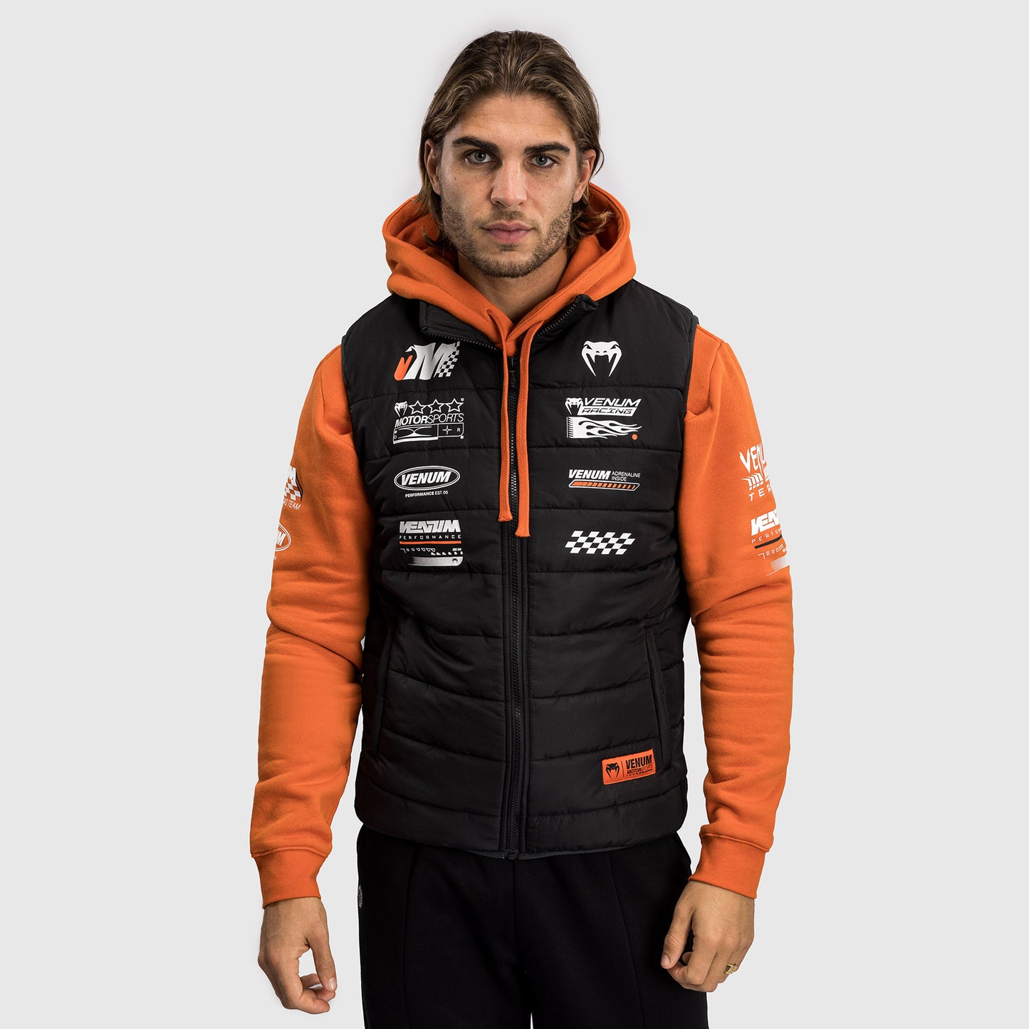 Venum Motorsport Giacca a Vento - Nero Profondo