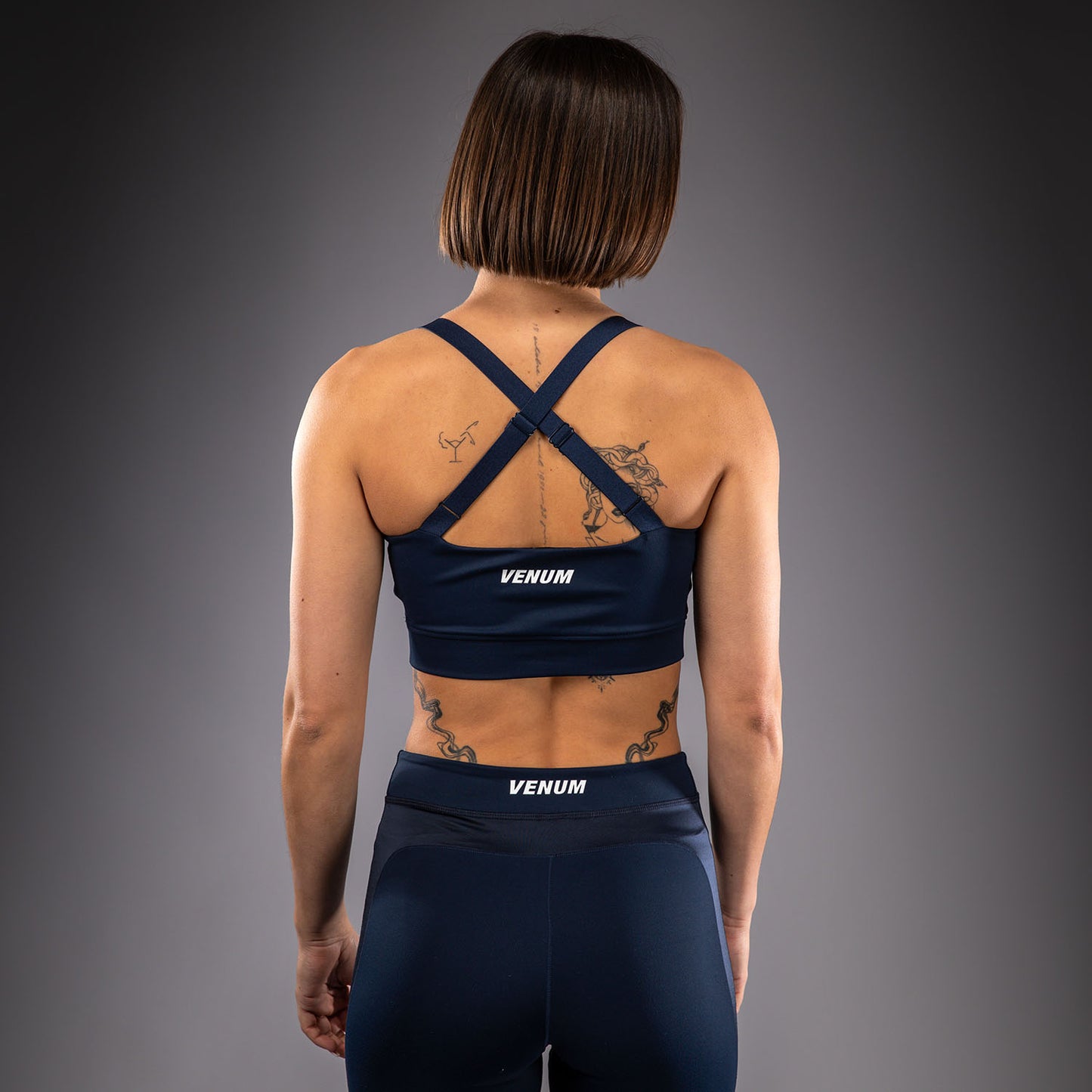 Venum Sculpt Shape Reggiseno Sportivo da Donna - Blu Navy