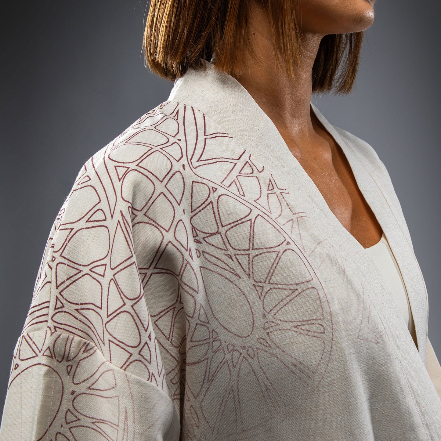 Venum Serpenti Giacca Donna – Avorio/Bordeaux