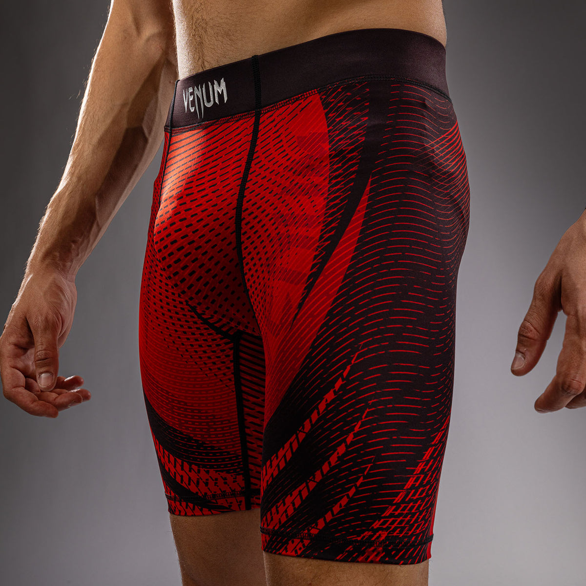 Venum Galactic 3.0 Pantaloncini a Compressione - Rosso/Argento