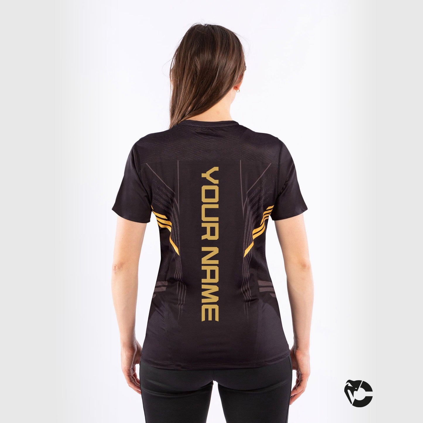 Maglia Tecnica Donna Personalizzata UFC Venum Authentic Fight Night - Campione