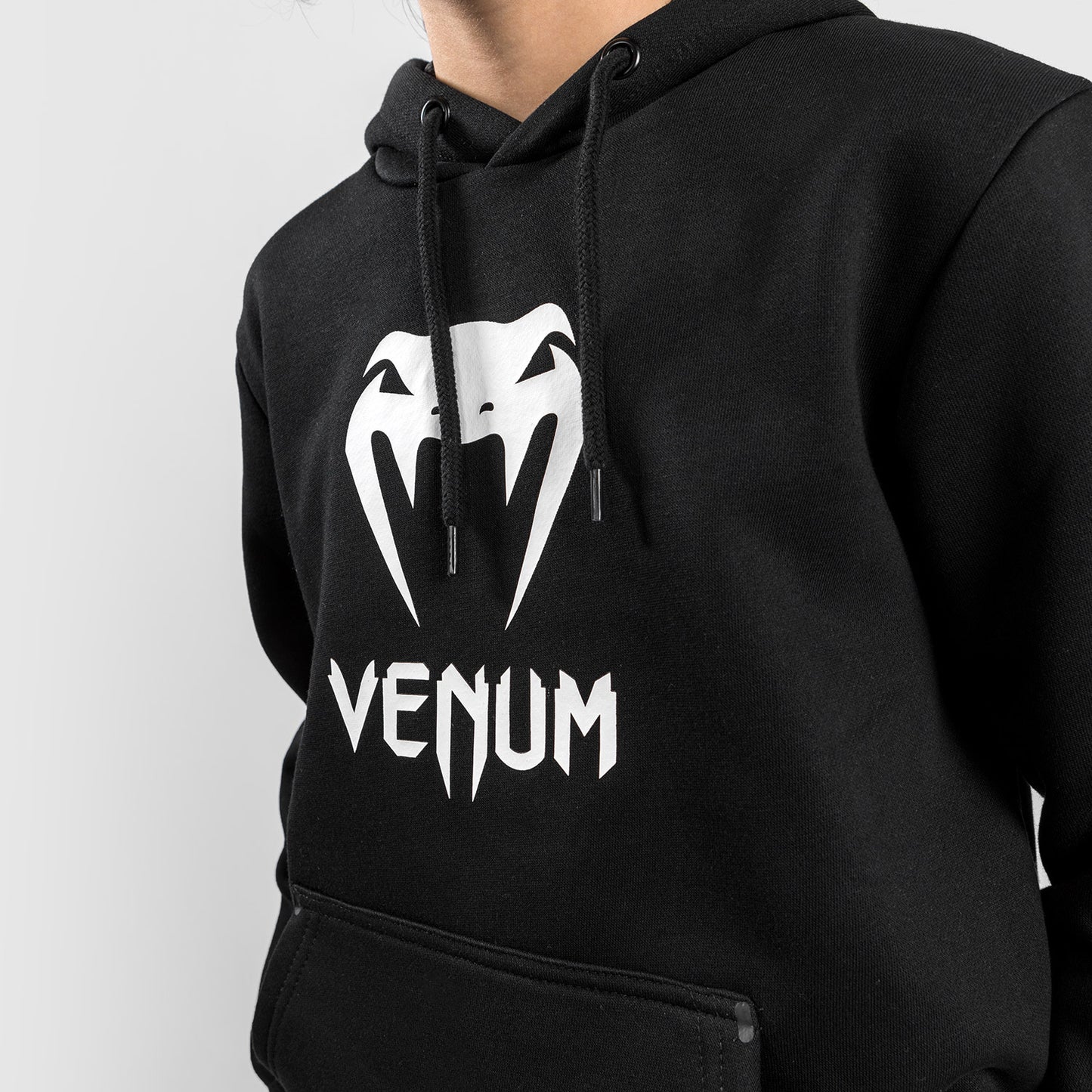 Venum Classic Felpa con Cappuccio Per Bambini - Nero