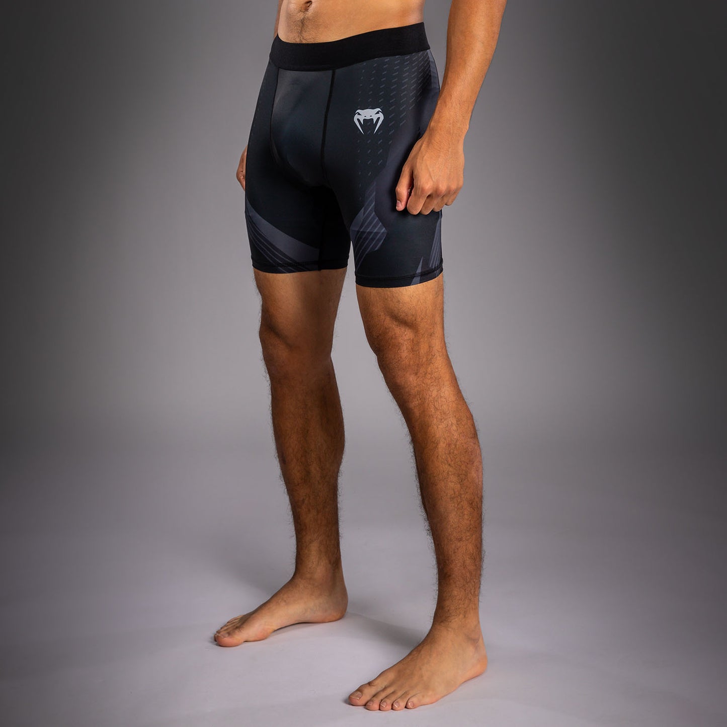 Venum No-Gi 6.0 Pantaloncini a Compressione - Nero/Grigio