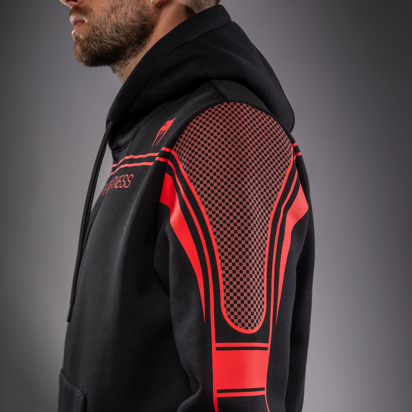 Venum UFC Unity by Venum Authentic Fight Week Felpa con Cappuccio da Uomo - Nero