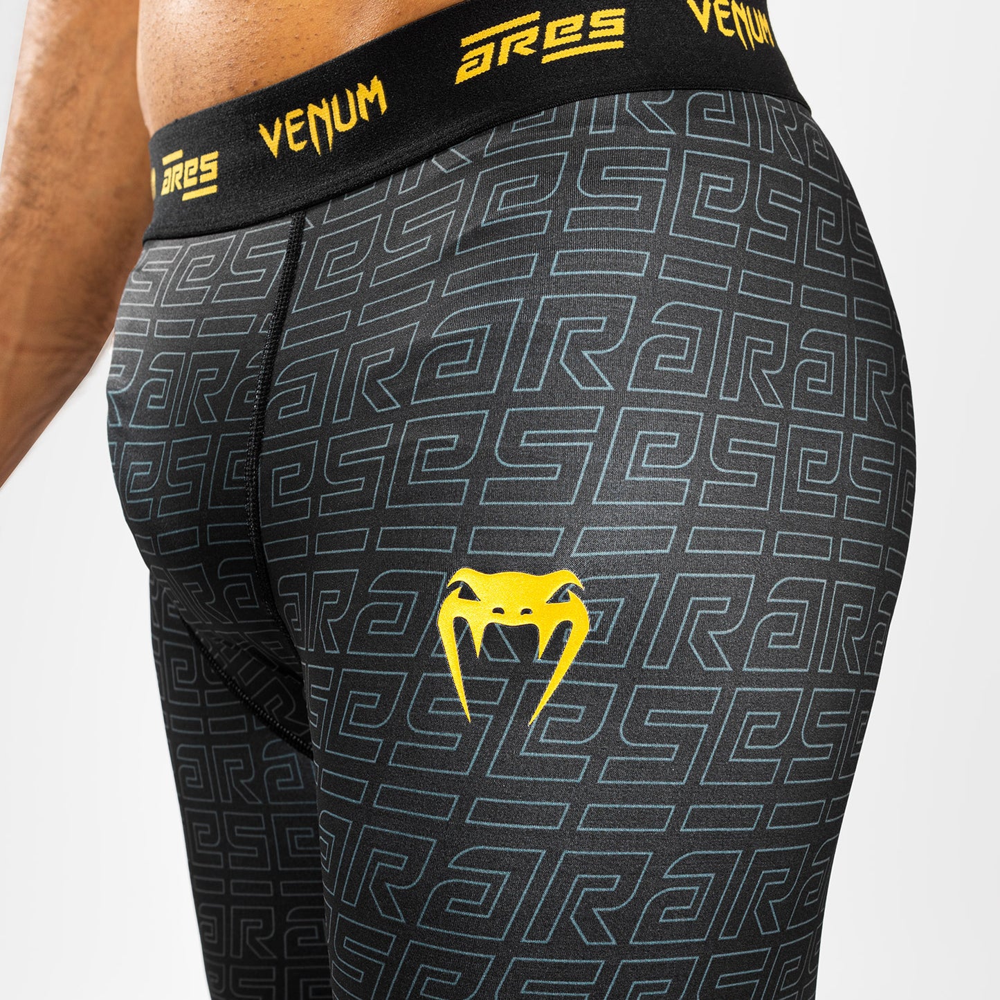 Venum x Ares Pantaloni Vale Tudo Uomo - Nero/Oro