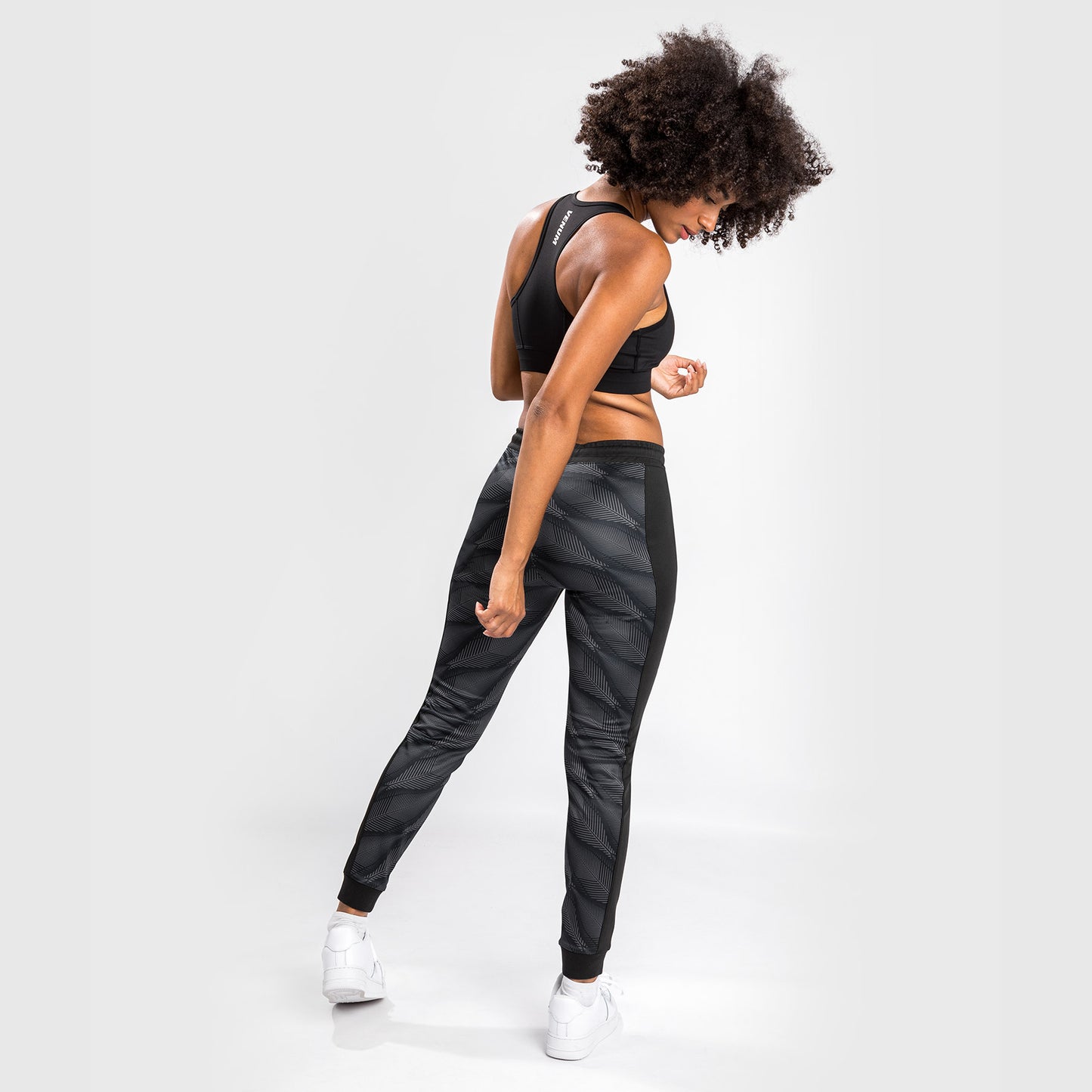 Pantaloni da jogging Venum Phantom - Per Donna - Nero/Rosso