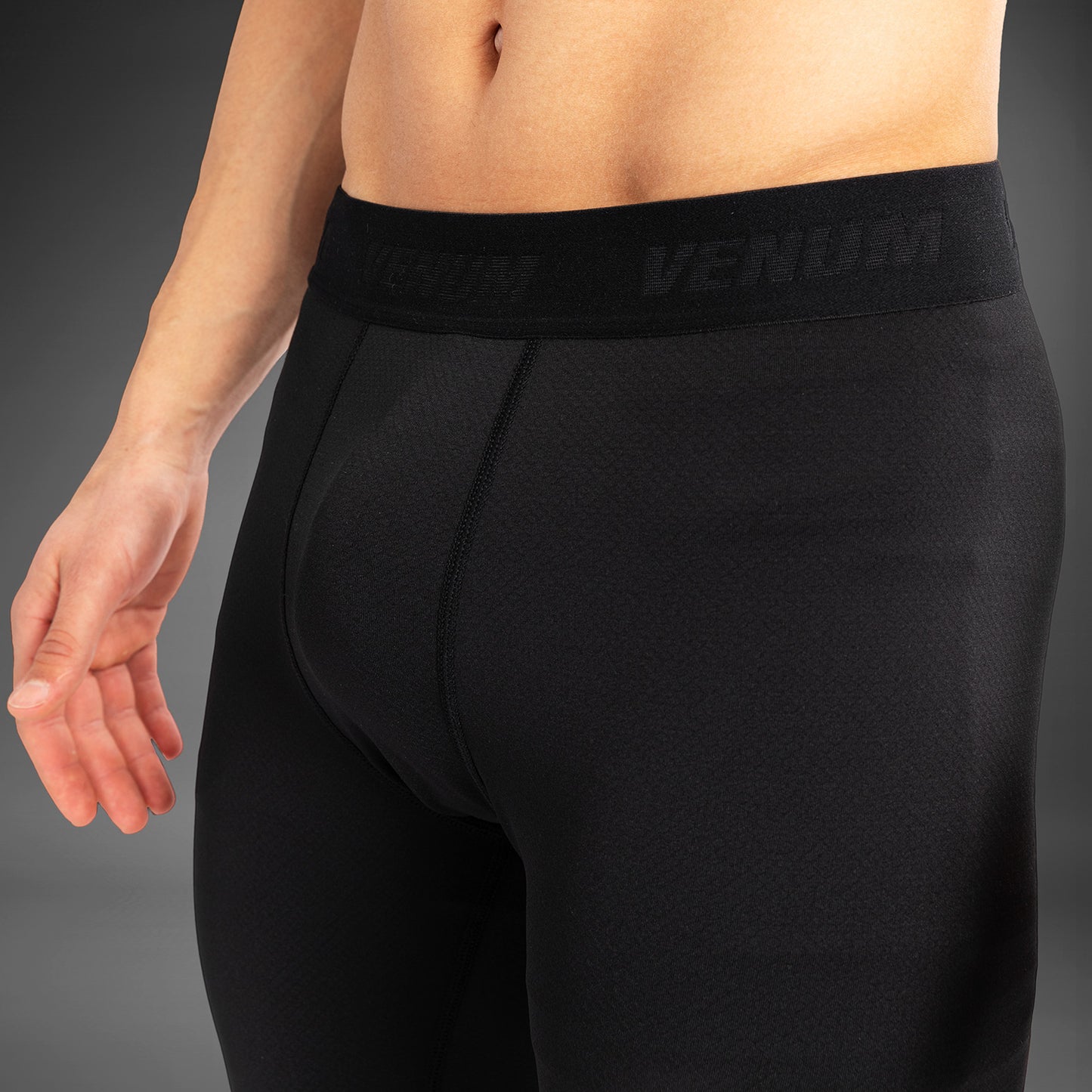 Venum Contender Pantalone a compressione - Nero/Bianco