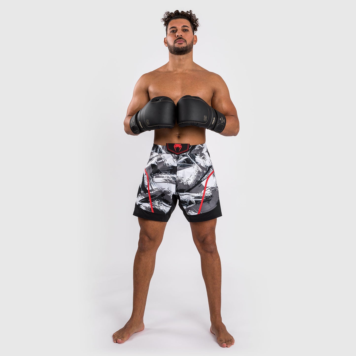 Venum Electron 3.0 Pantaloncini da combattimento - Grigio/Rosso