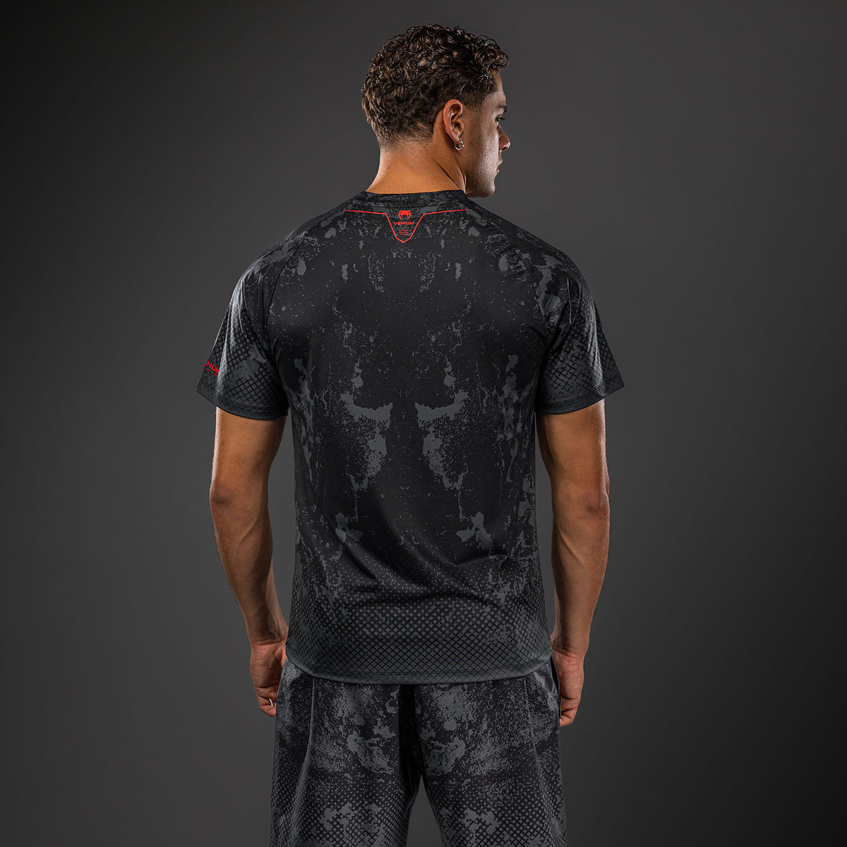 Venum x Batman T-shirt Dry-Tech - Nero/Grigio/Rosso
