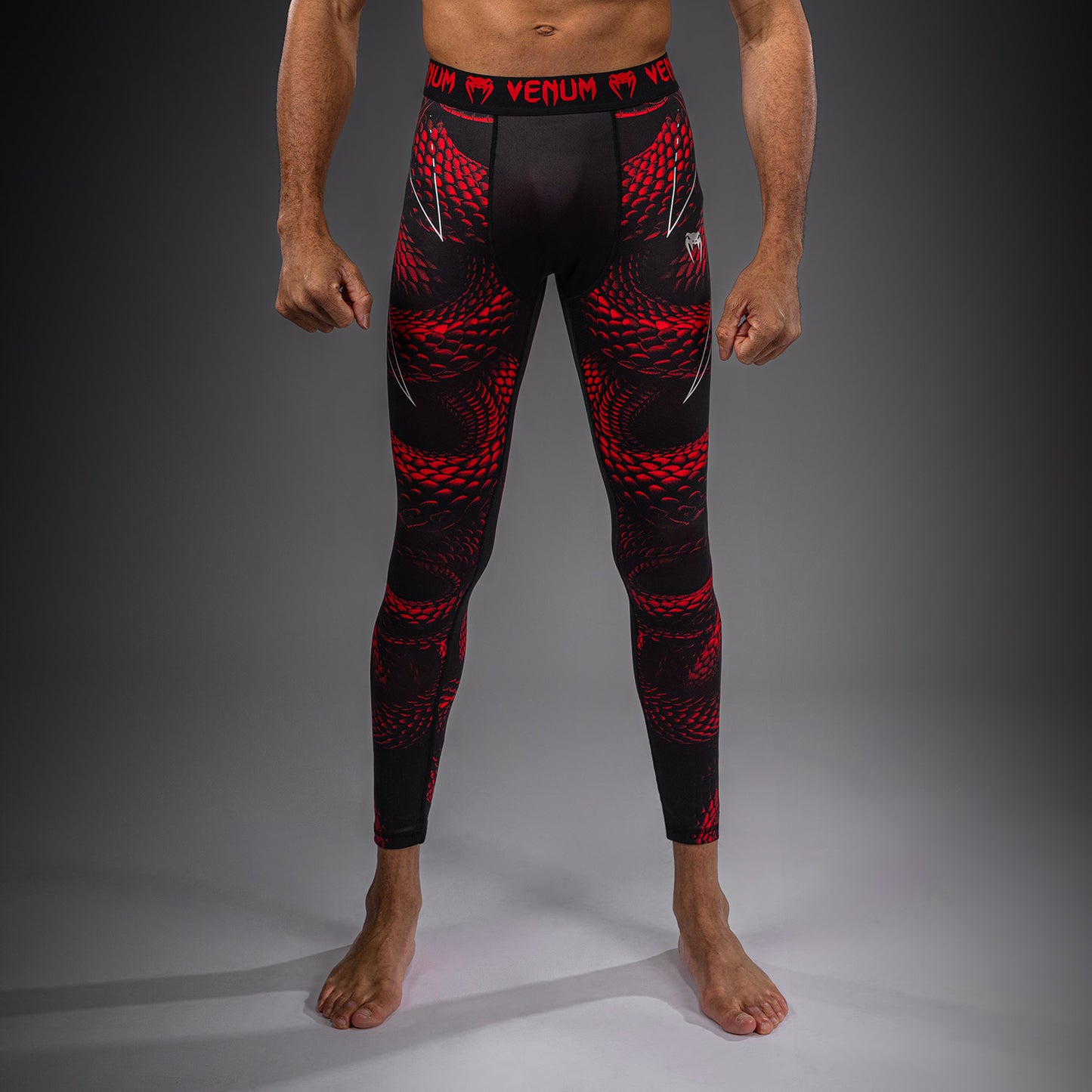 Venum Matupa Spats - Nero/Rosso/Argento
