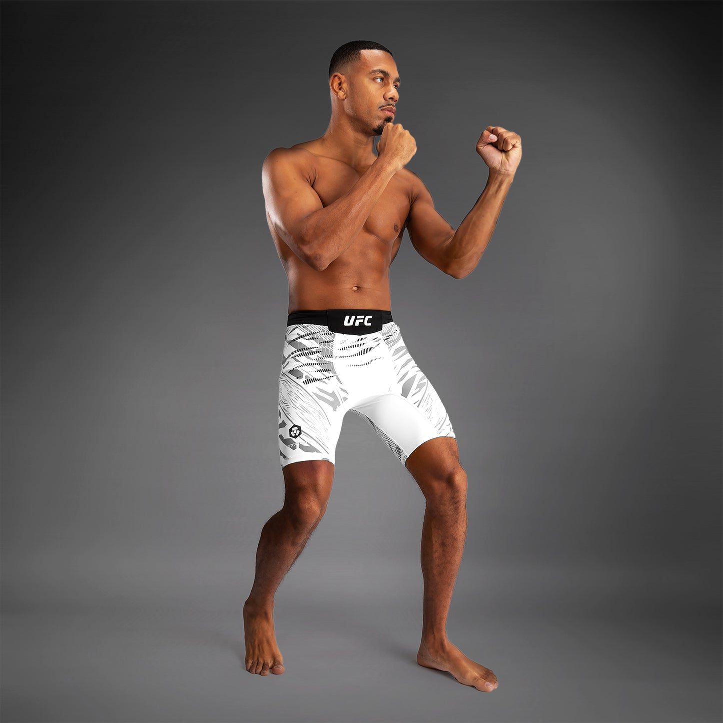 UFC Fusion by Venum Personalizzati Authentic Fight Night Vale Tudo Shorts per Uomo - Bianco