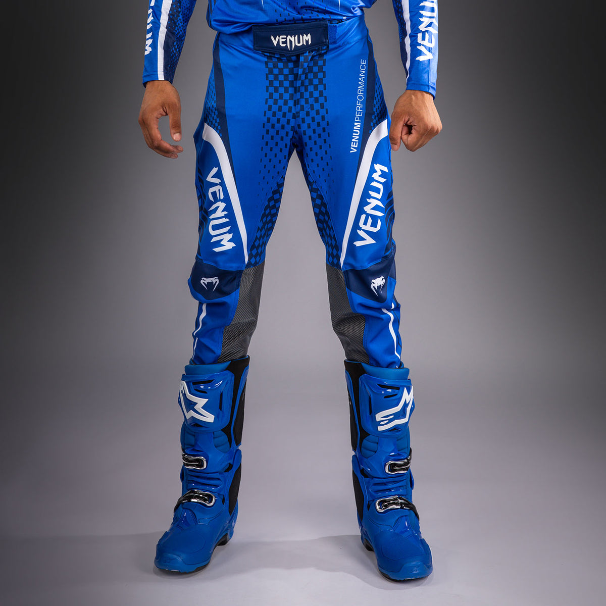 Venum MX Challenger Pantaloni da Motorsports - Blu