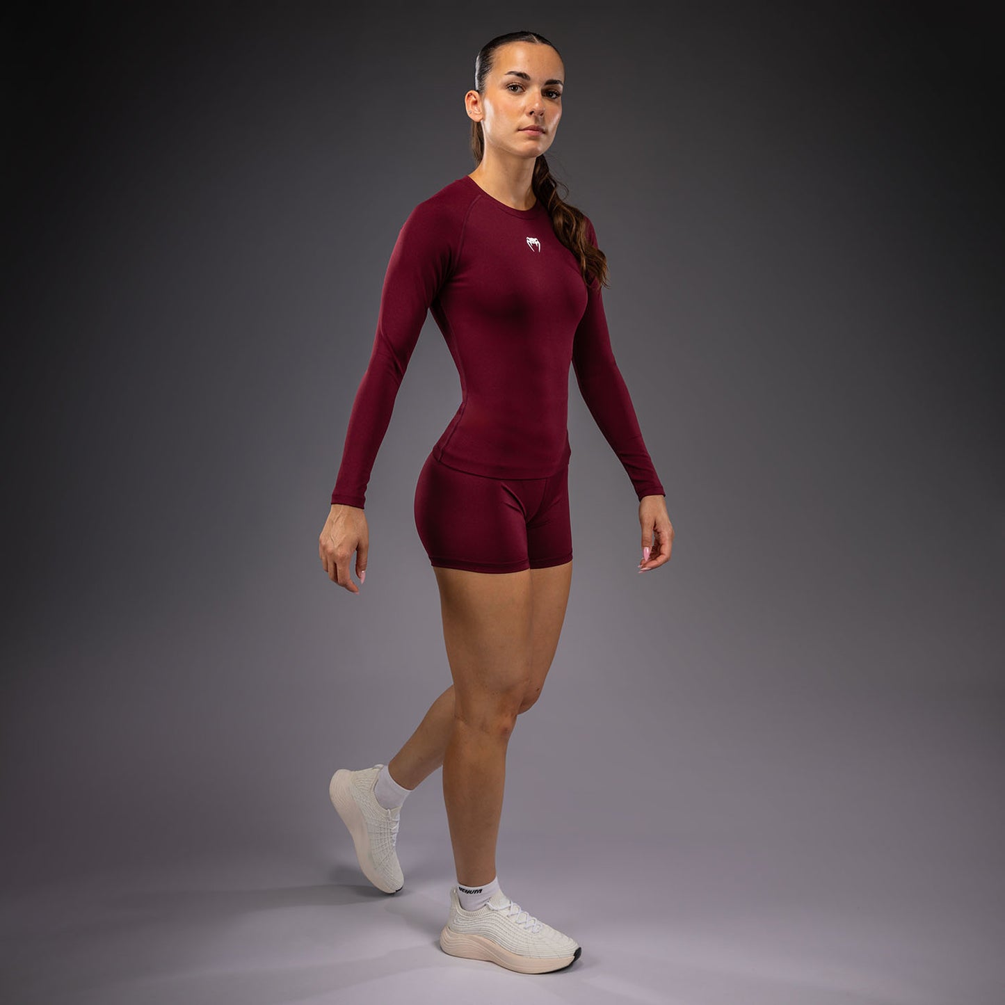 Venum Aero XT Rashguard a Maniche Lunghe - Prugna