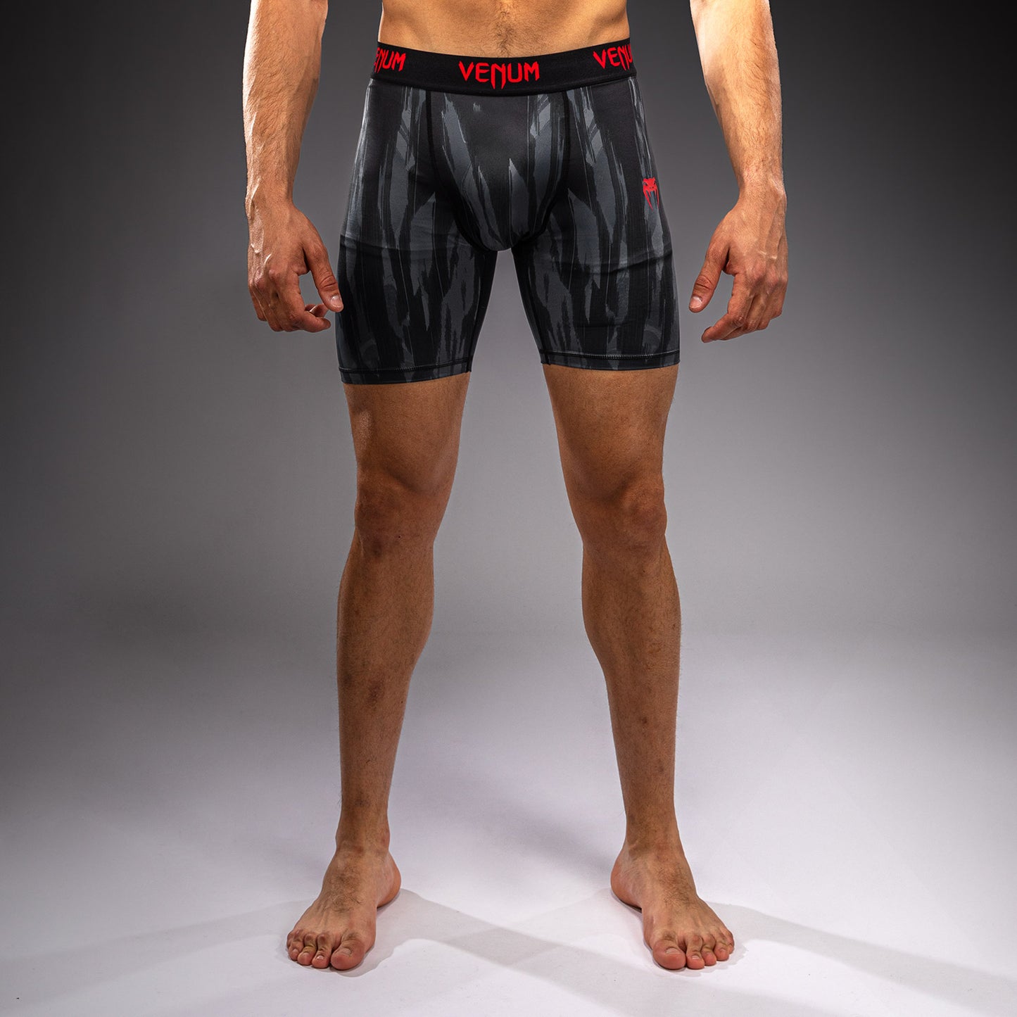 Venum Demon Pantaloncini a Compressione - Nero/Grigio