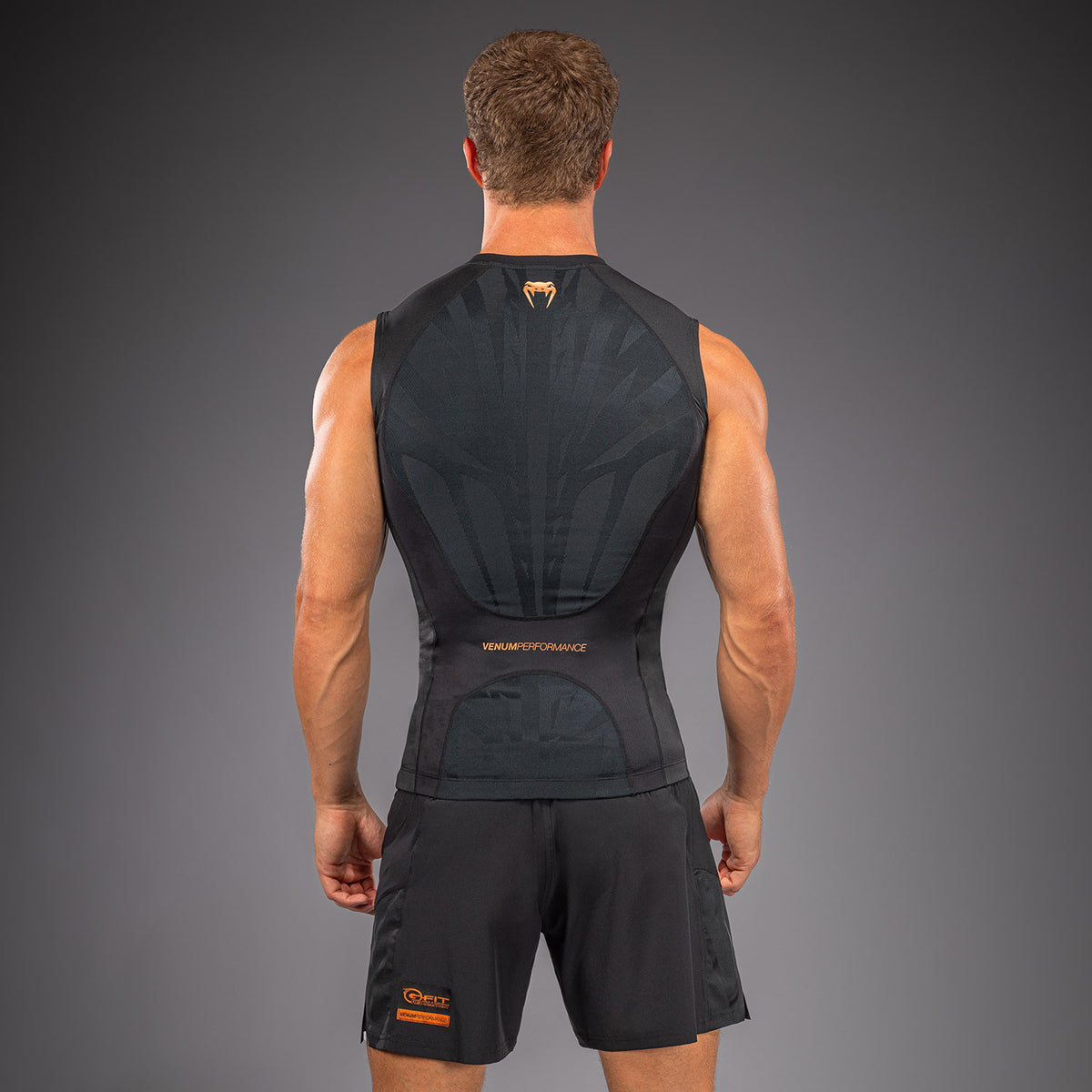 Venum G-Fit Revolution Rashguard senza maniche - Nero/Rame
