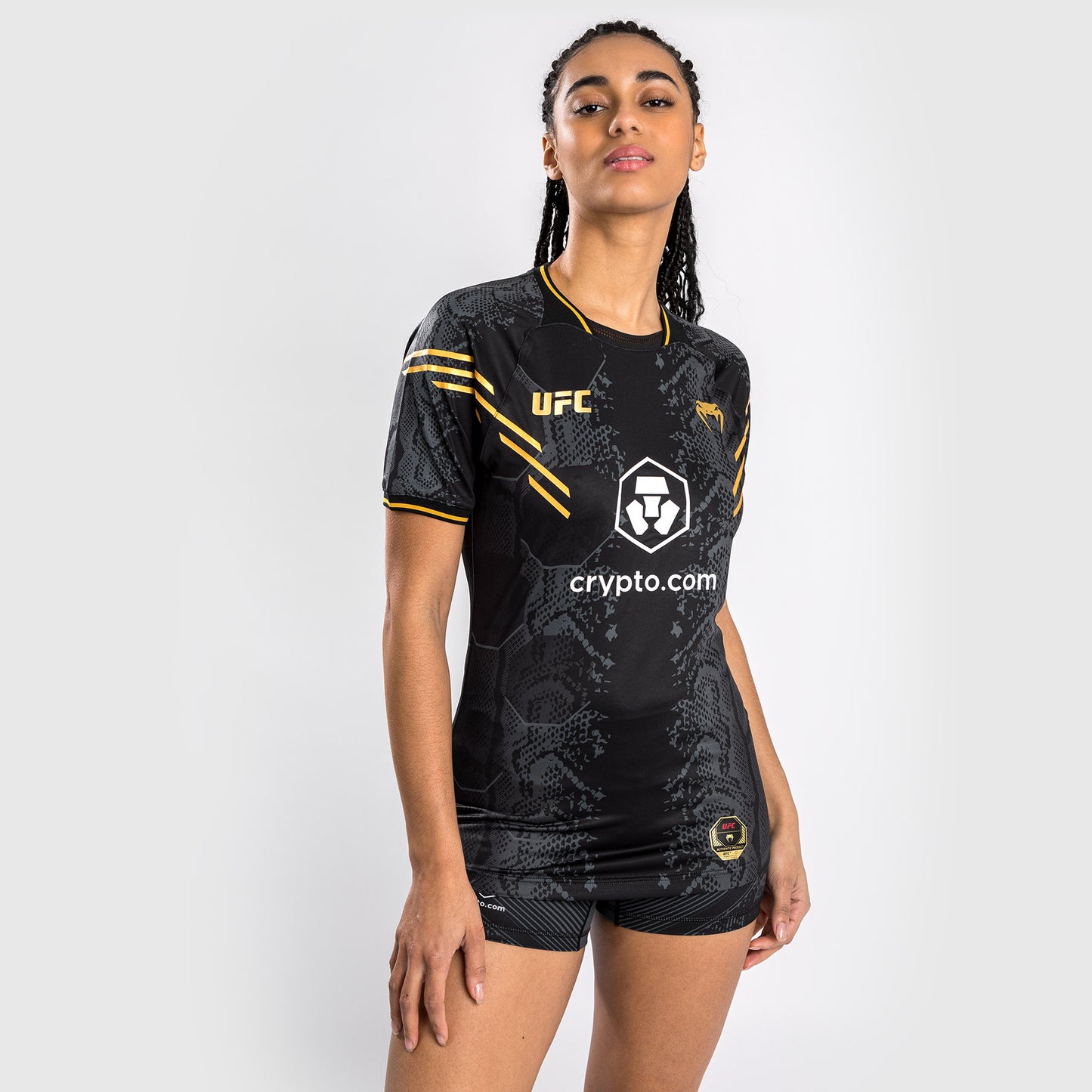 UFC Adrenaline by Venum Maglia personalizzata Authentic Fight Night Women's Walkout - Champion