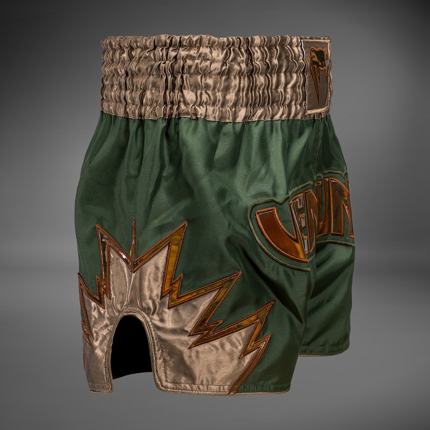 Venum Inferno Pantaloncini da Muay Thai - Khaki/Bronzo