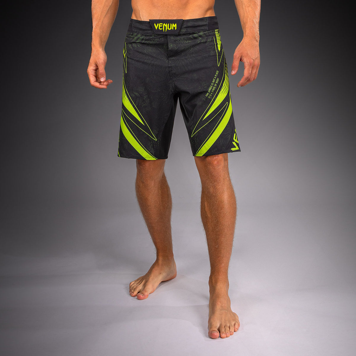 Venum Amazonia Reborn Pantaloncini da MMA - Nero/Verde