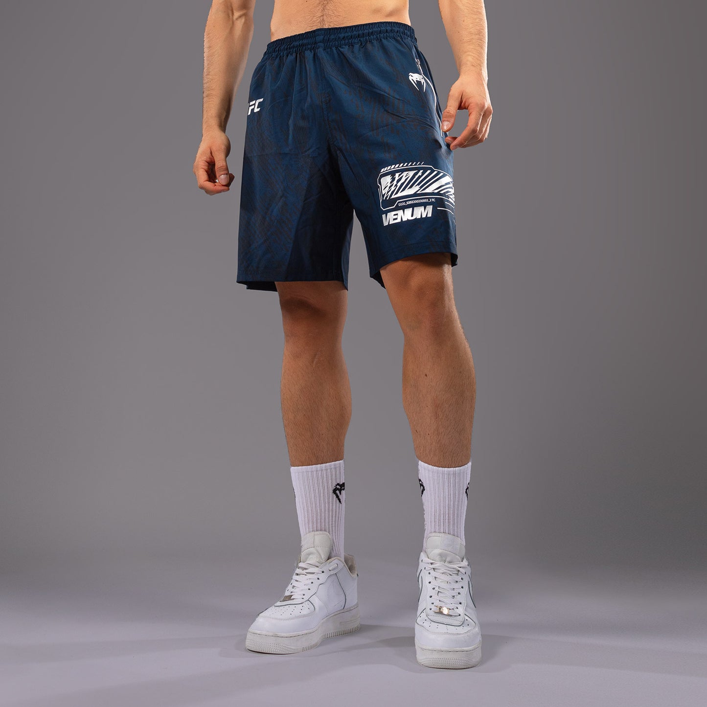 UFC Fusion by Venum Fight Week Shorts Performance per Uomo - Blu oceanico