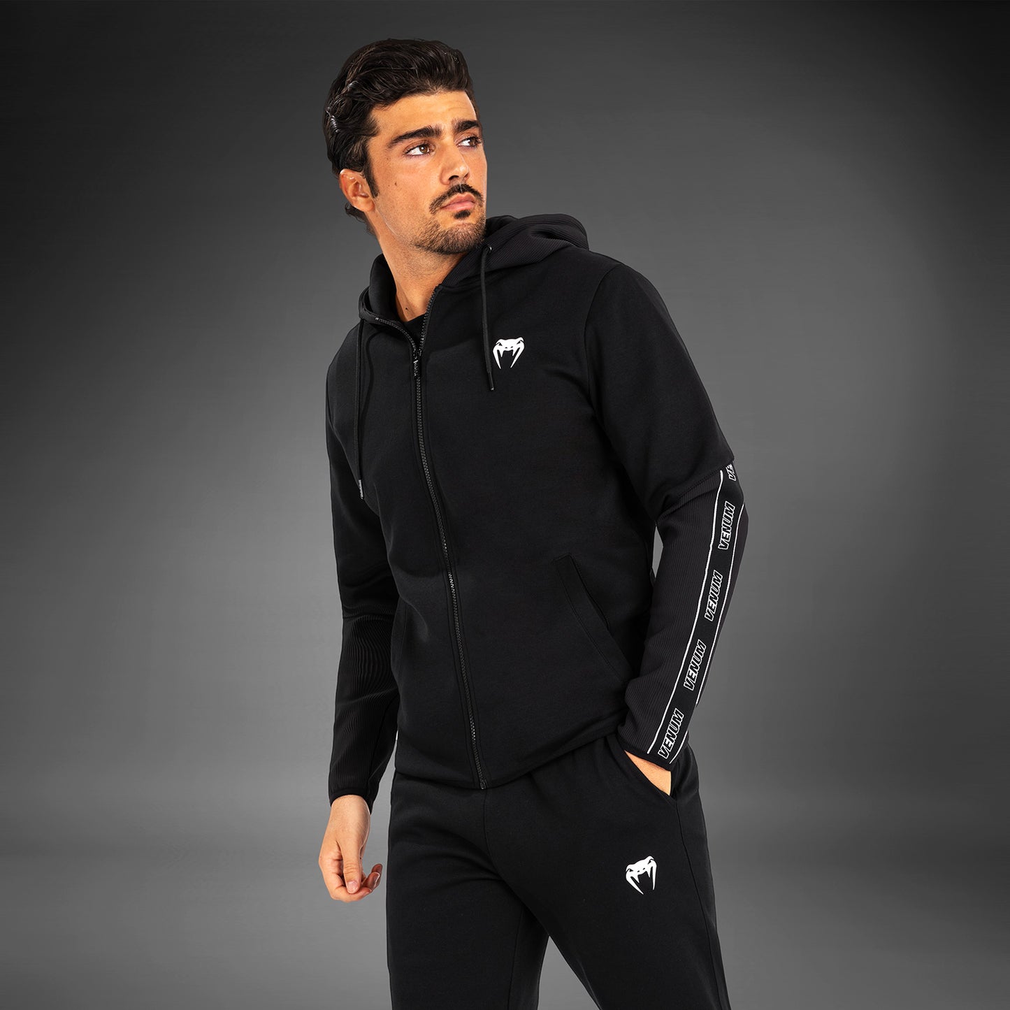 Venum Contender 4.0 Felpa con cappuccio da uomo - Nero