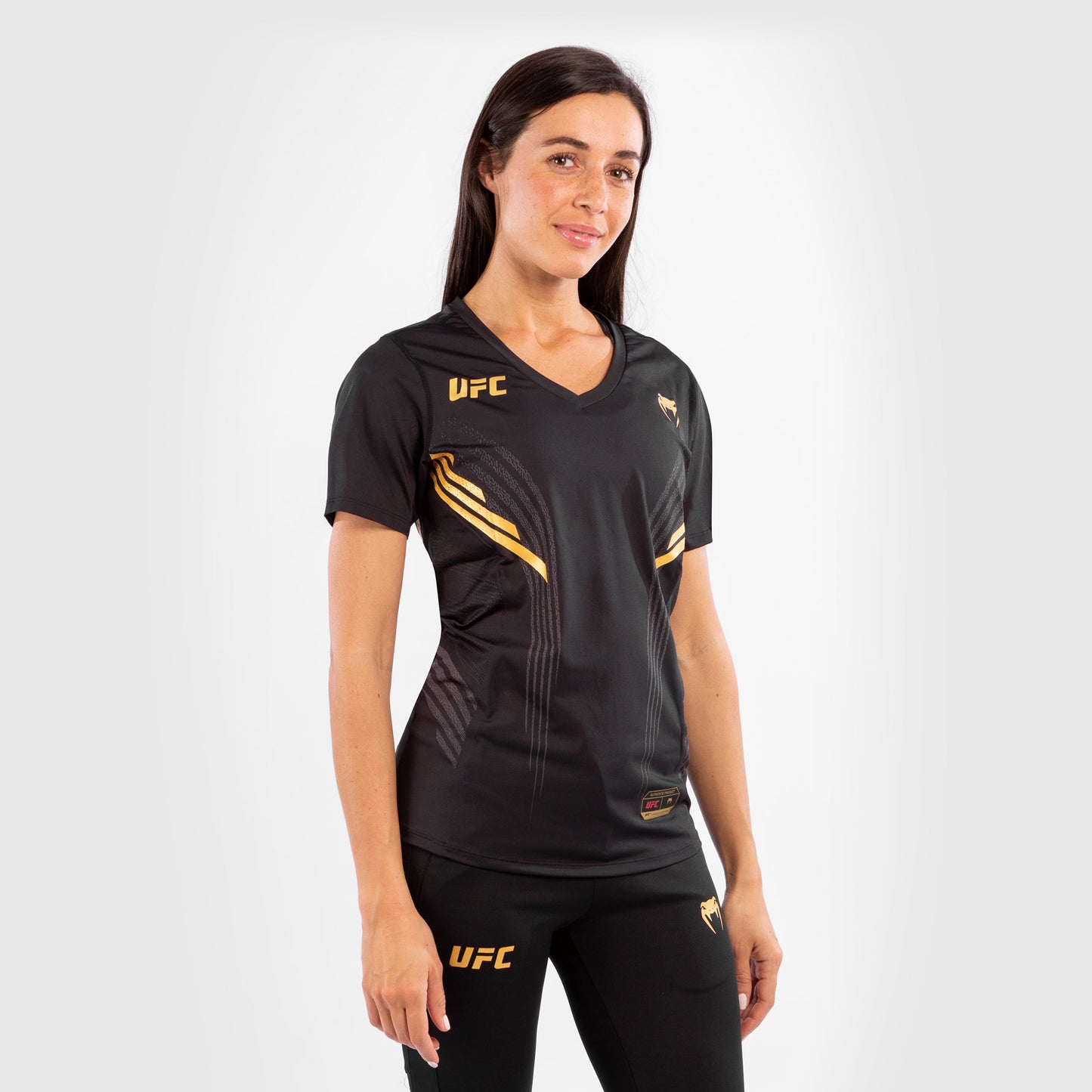 Maglia Tecnica Donna UFC Venum Authentic Fight Night - Campione