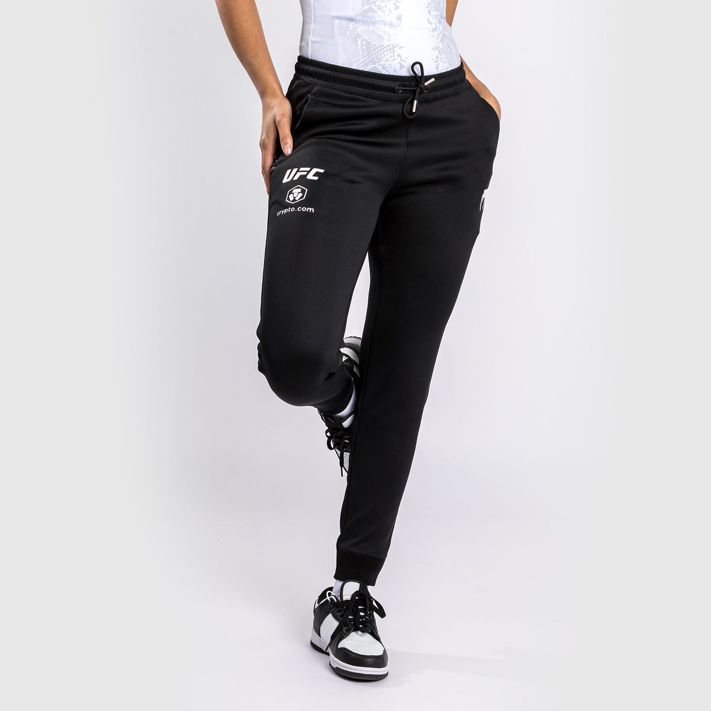 UFC Adrenaline by Venum Authentic Fight Night Pantalone Walkout da Donna - Nero