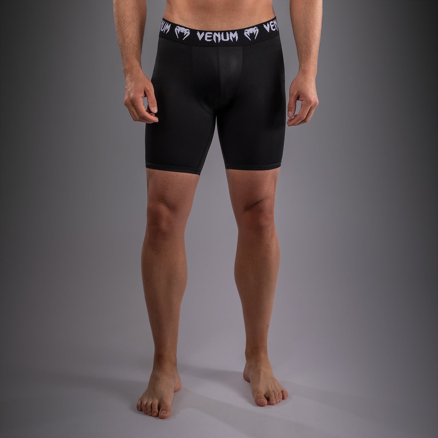 Venum UFC Unity by Venum Authentic Fight Week Pantaloncini a Compressione Tecnici da Uomo - Nero