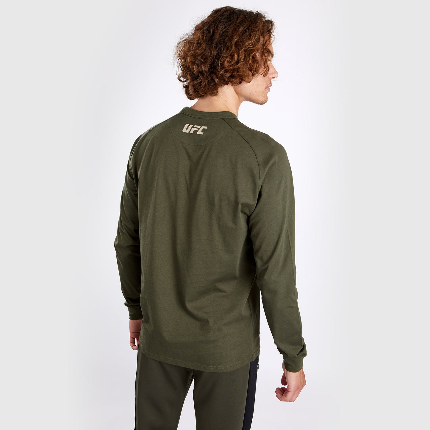 UFC Adrenaline by Venum Fight Week Maglietta a maniche lunghe da Uomo - Khaki